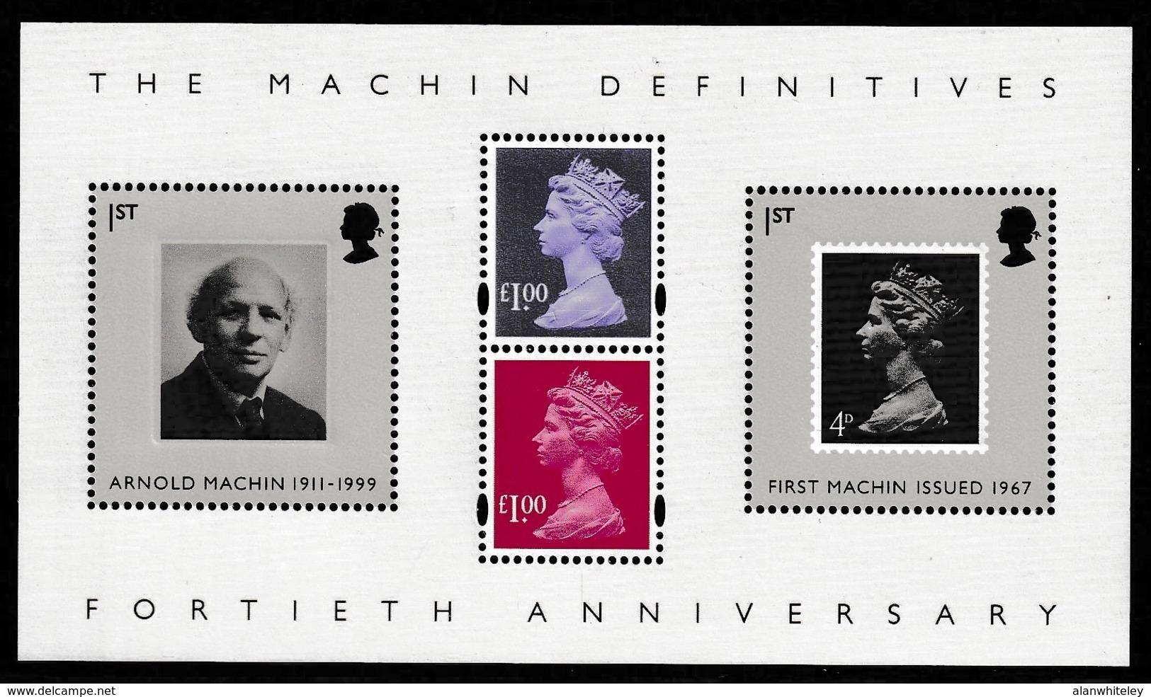 GREAT BRITAIN 2007 40th Anniversary Of Machins: Miniature Sheet UM/MNH - Blocchi & Foglietti