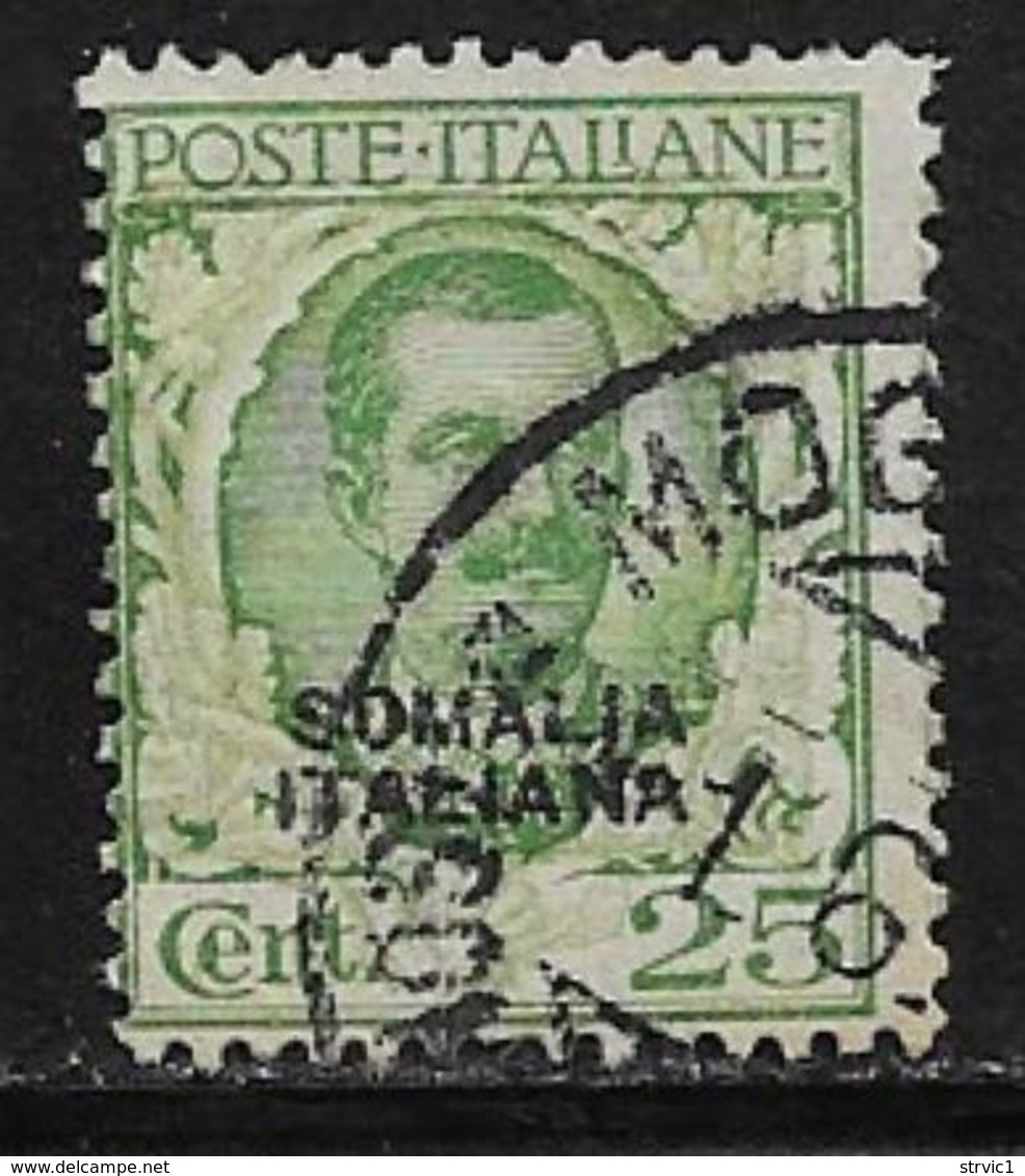 Somalia Scott # 87 Used Italy 1926 Stamp Overprinted, 1926 - Somalia