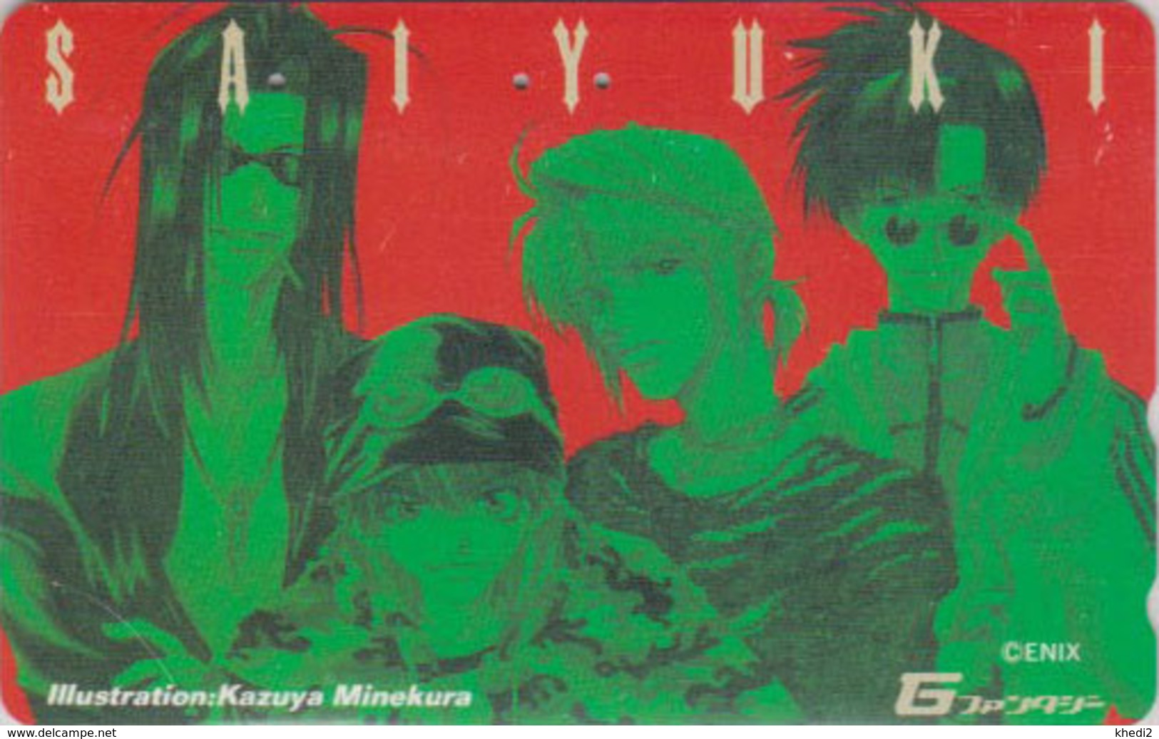 Télécarte Japon / 110-016 - MANGA - SAIYUKI By KAZUYA MINEKURA  - ANIME Japan Phonecard  - 11407 - Stripverhalen