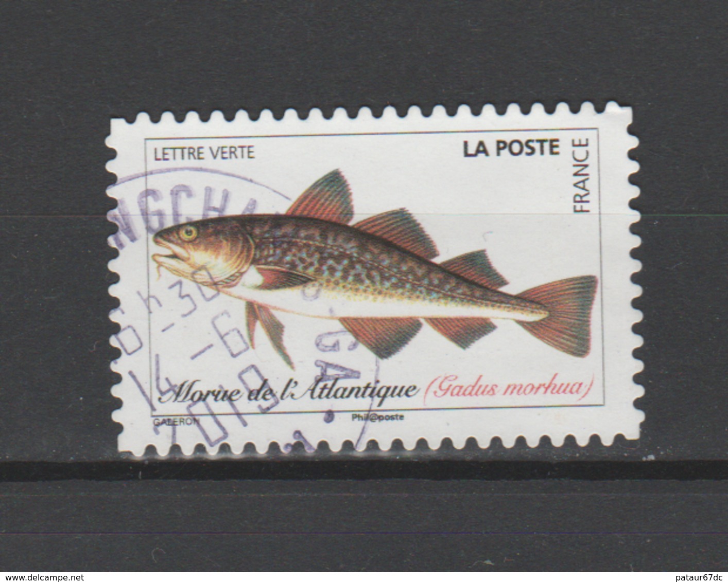 FRANCE / 2019 / Y&T N° AA 1694 ? : "Poissons De Mer" (Morue De L'Atlantique) - Oblitération Du 14/06/2019. SUPERBE ! - Other & Unclassified