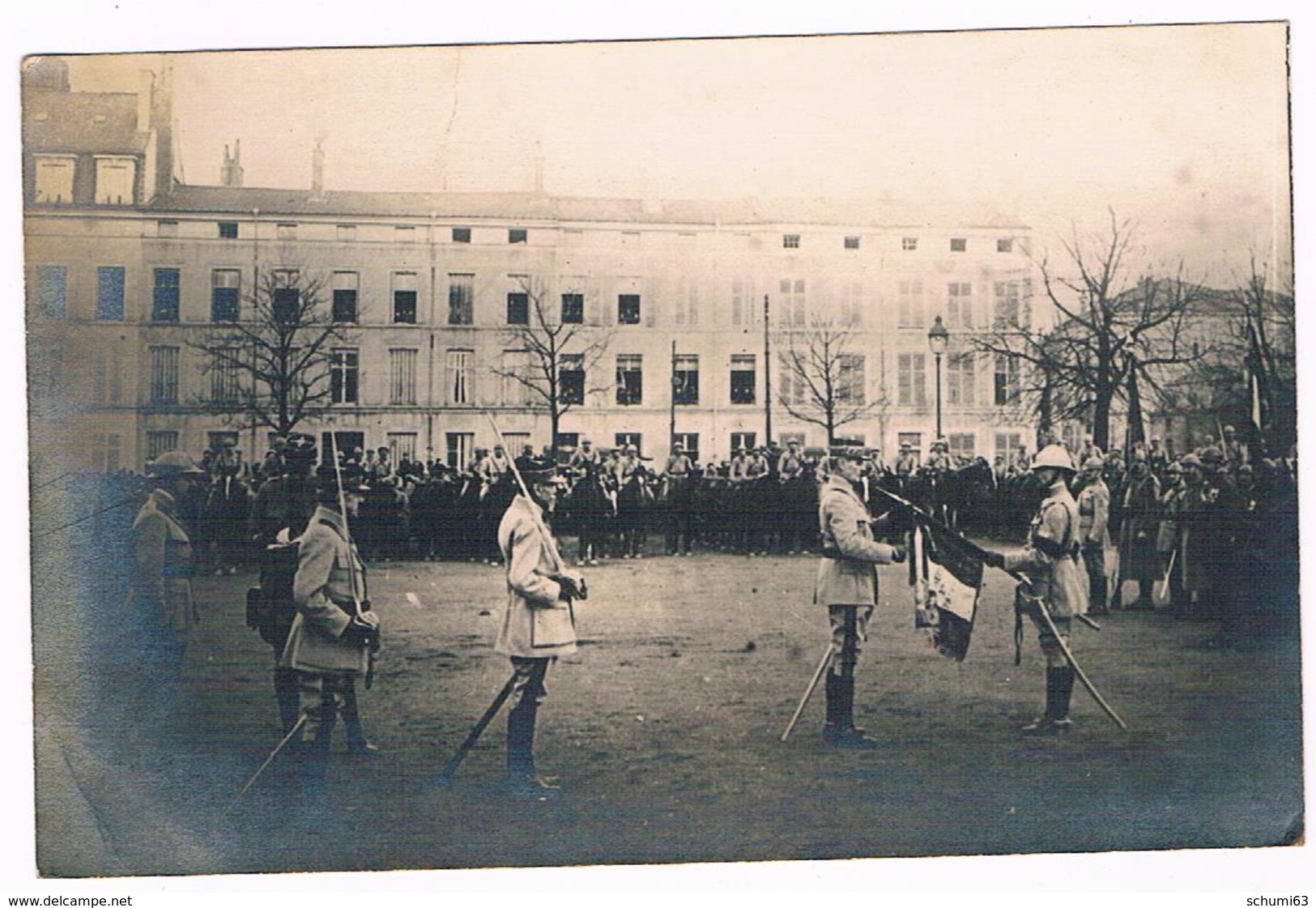 D 54 - NANCY  - Carte  Photo -  SOUVENIR DE LA REMISE DE LA FOURRAGERE  - 6214  MZL - Sonstige & Ohne Zuordnung