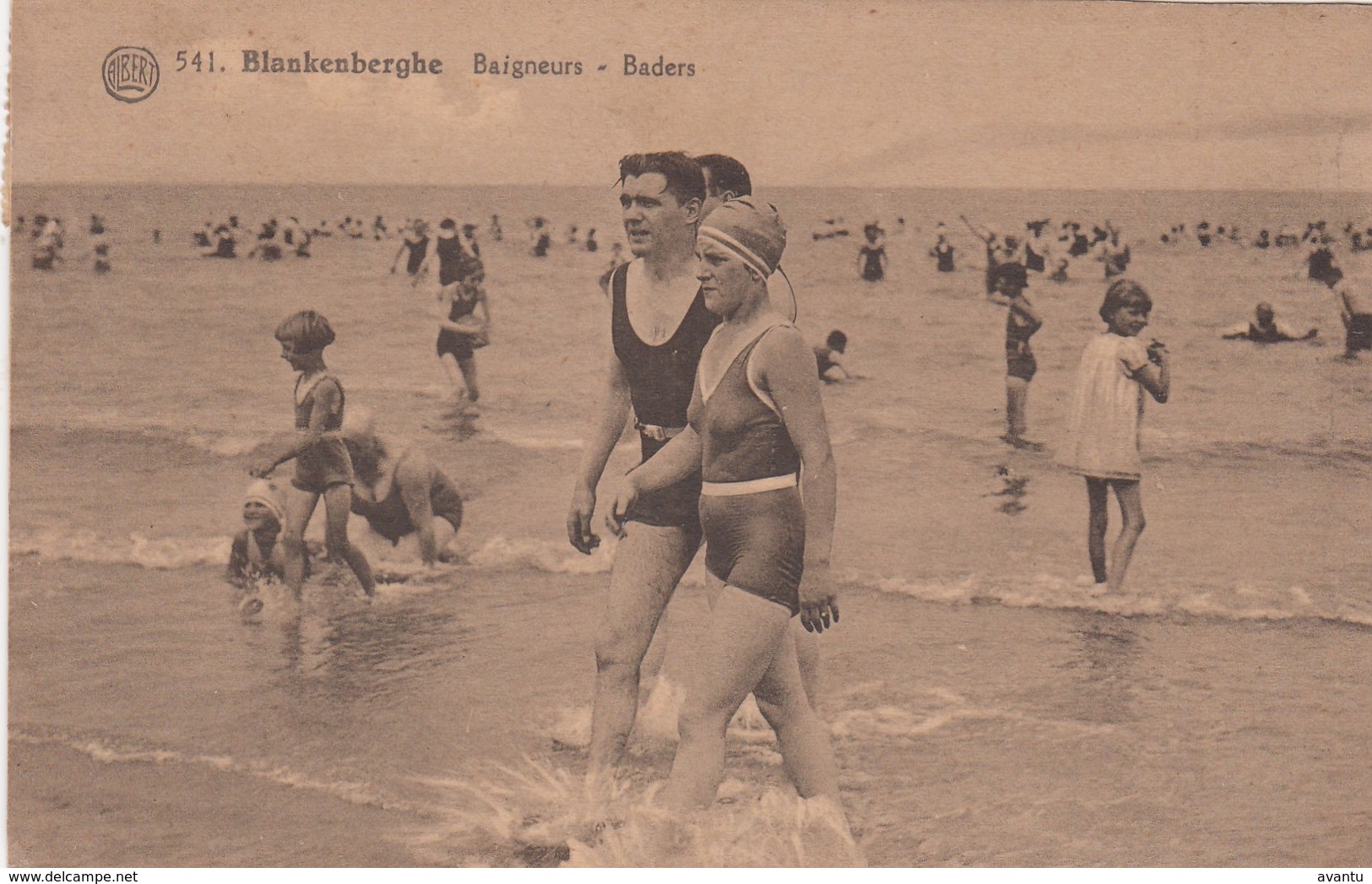 BLANKENBERGE / BADMODE  1937 - Blankenberge