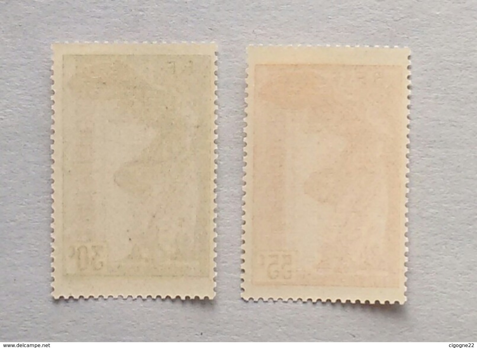 N° 354 Et 355 VICTOIRE DE SAMOTHRACE NEUF* - Unused Stamps