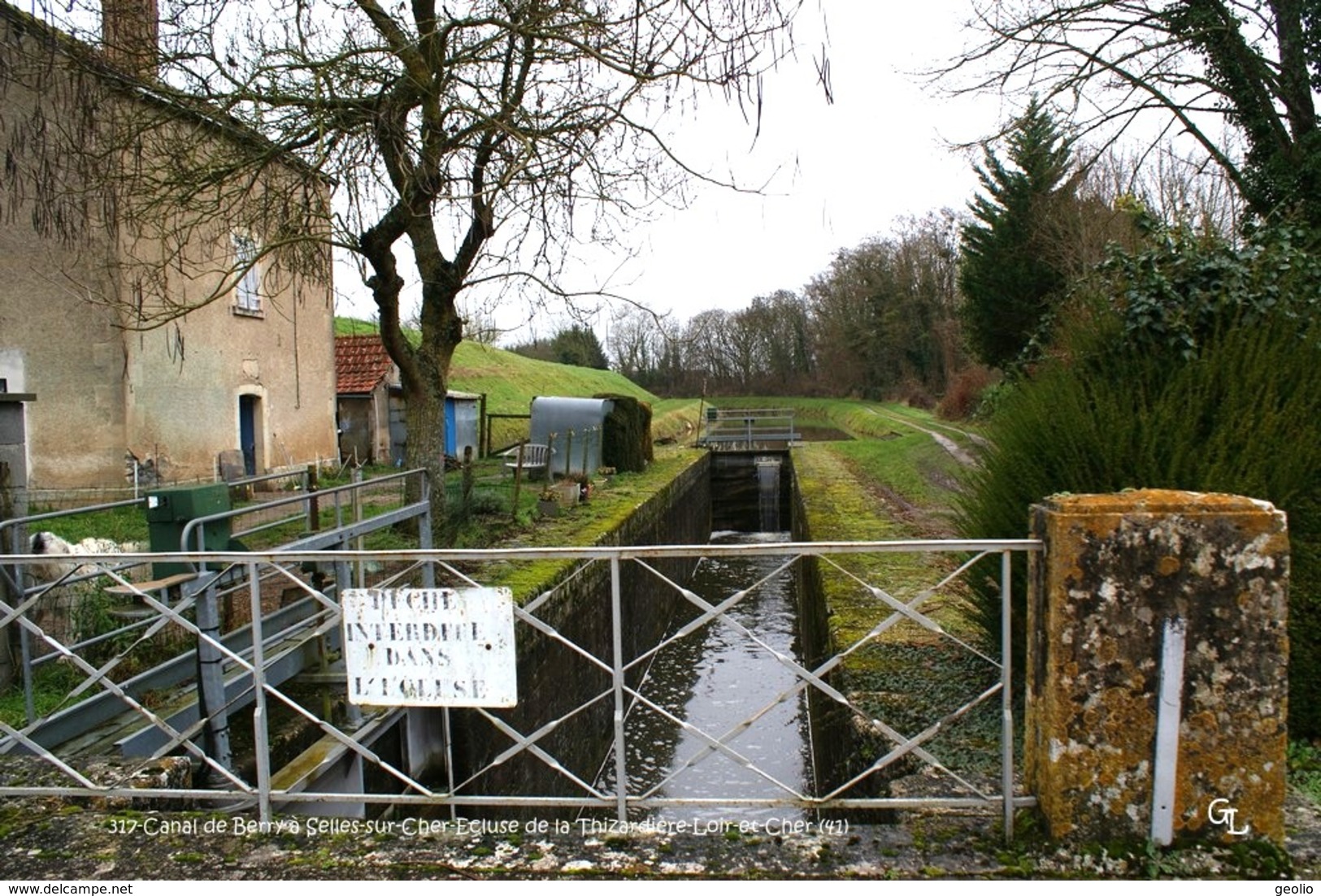 Canal De Berry (41)-Selles-sur-Cher-Ecluse De La Thizardière (Edition à Tirage Limité) - Selles Sur Cher