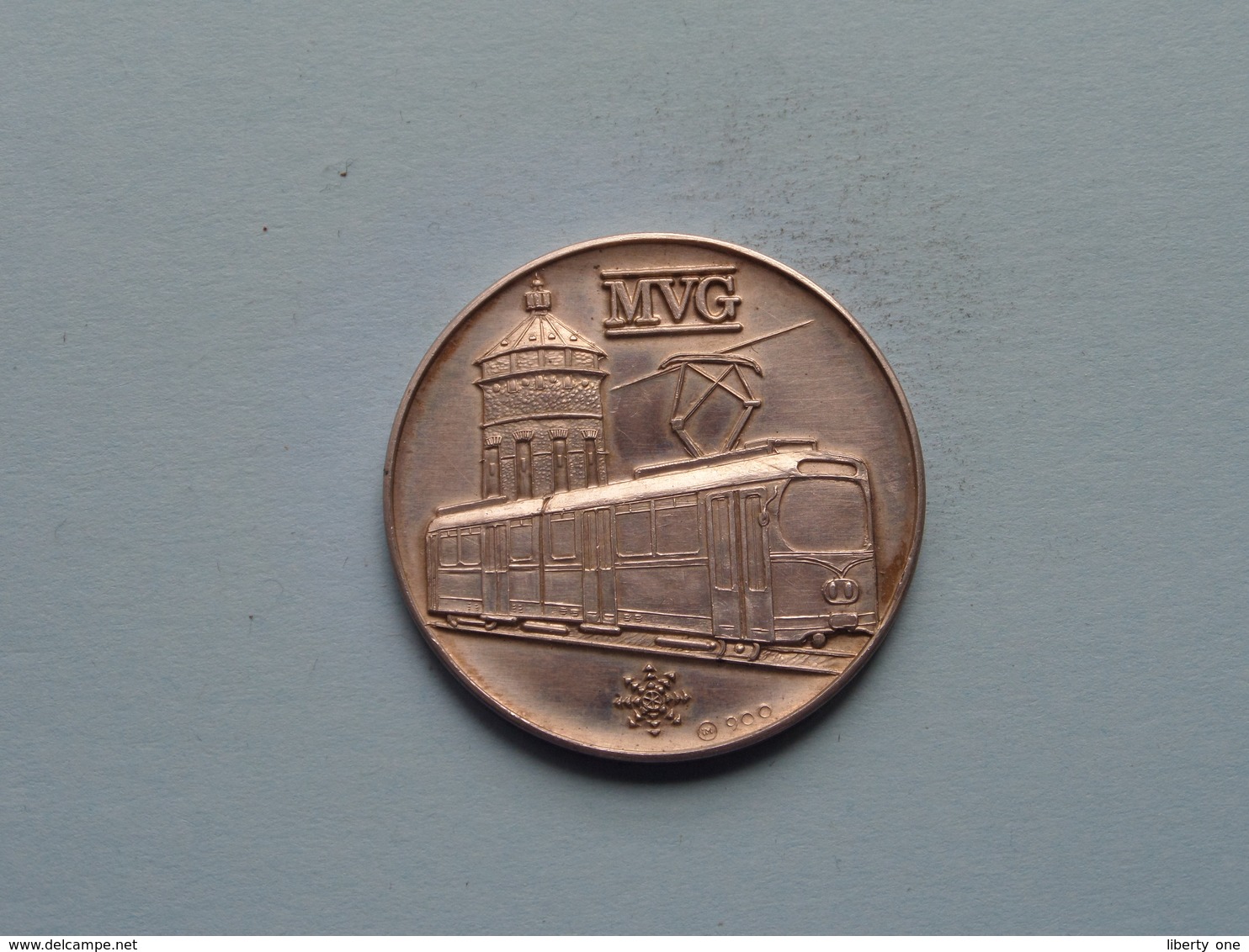 100 Jahre MANNHEIMER STRASSENBAHN 1878 / 1978 - MVG ( 35 Mm. - 14.6 Gr. Silber 900 ) > ( See Photo ) ! - Professionals/Firms