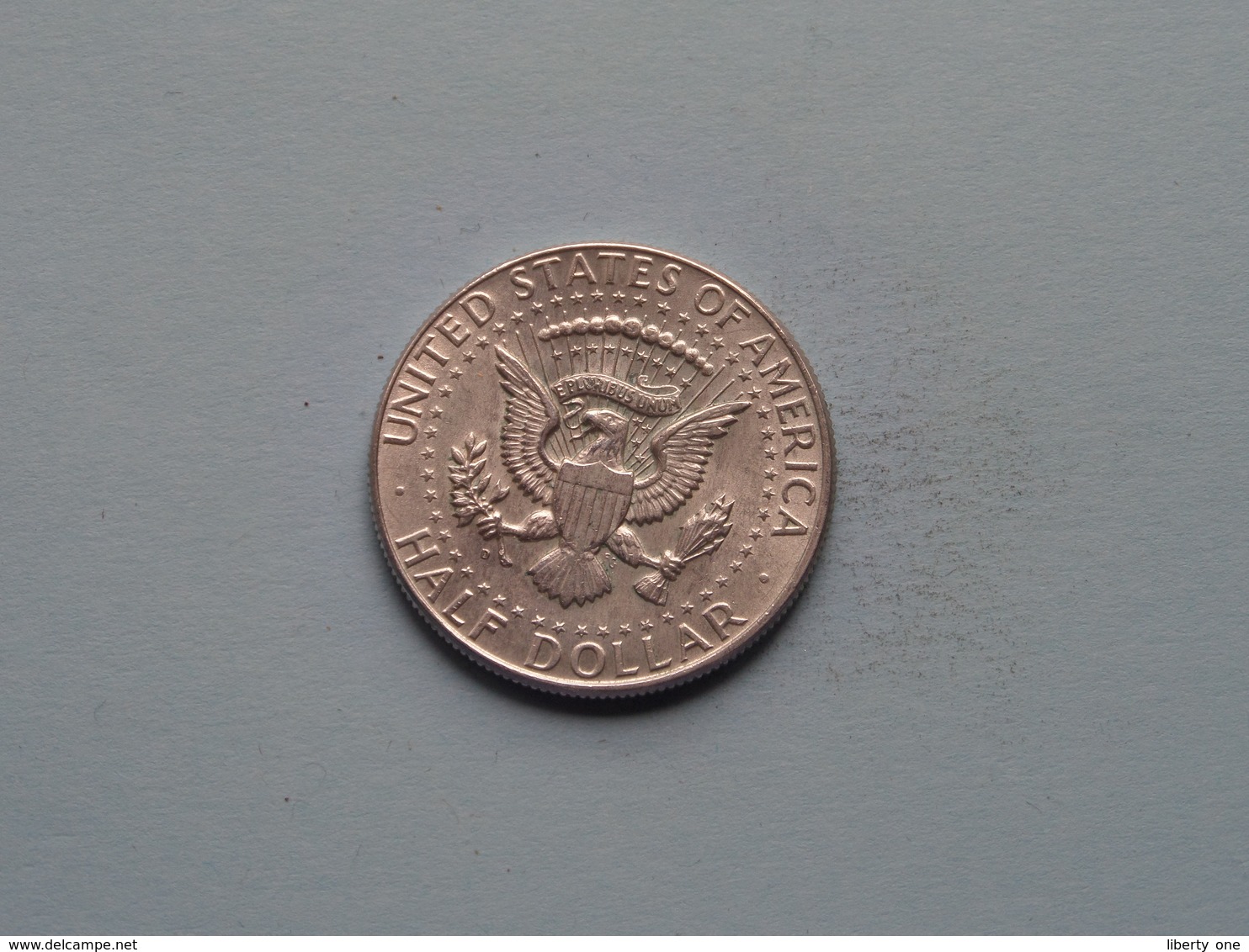 1964 D Silver - Half Dollar $ ( KM 202 ) Uncleaned ! - 1964-…: Kennedy