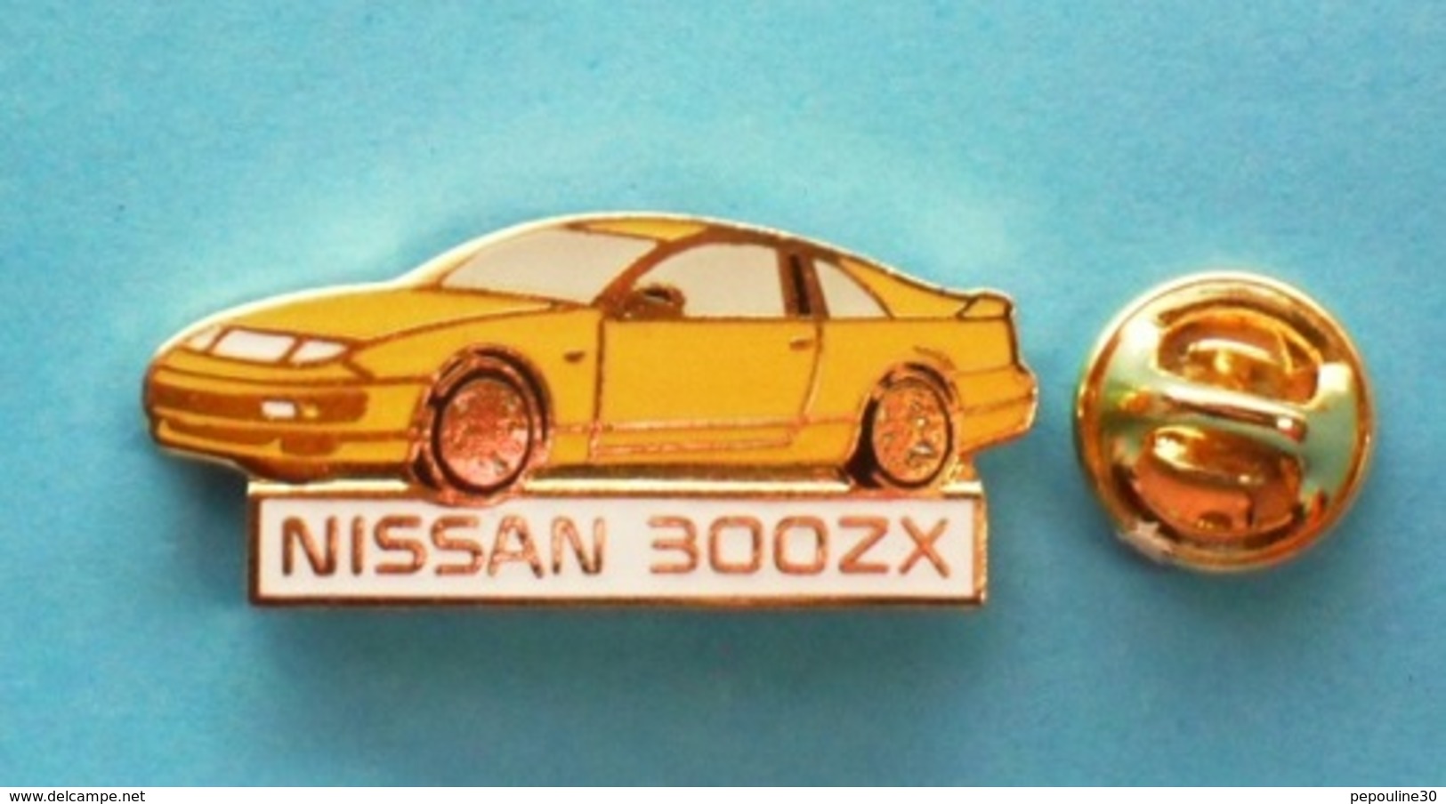 1 PIN'S  //   ** NISSAN / 300 ZX ** . (Loco-Motiv Paris) - Other & Unclassified