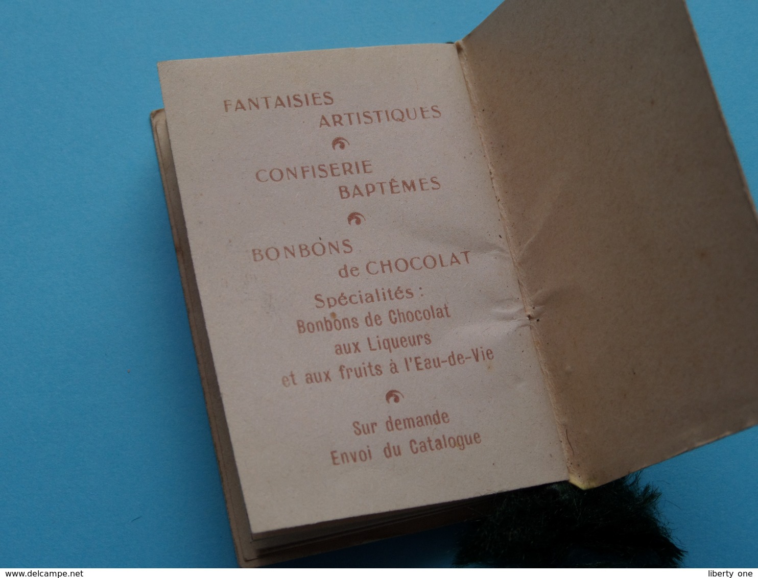 1917 CHOCOLAT Des MERVEILLEUSES Paris  Petit Calendrier / Agenda ( Zie/voir Photo Pour/voor Detail ) Complet ! - Petit Format : 1901-20