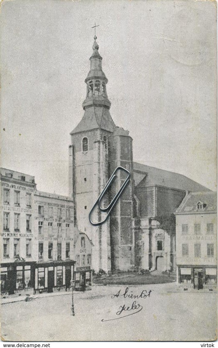 Sint-Truiden : Seminarie De St. Trond : Tour Du Séminaire  ( Ecrit 1907 Avec Timbre ) - Sint-Truiden