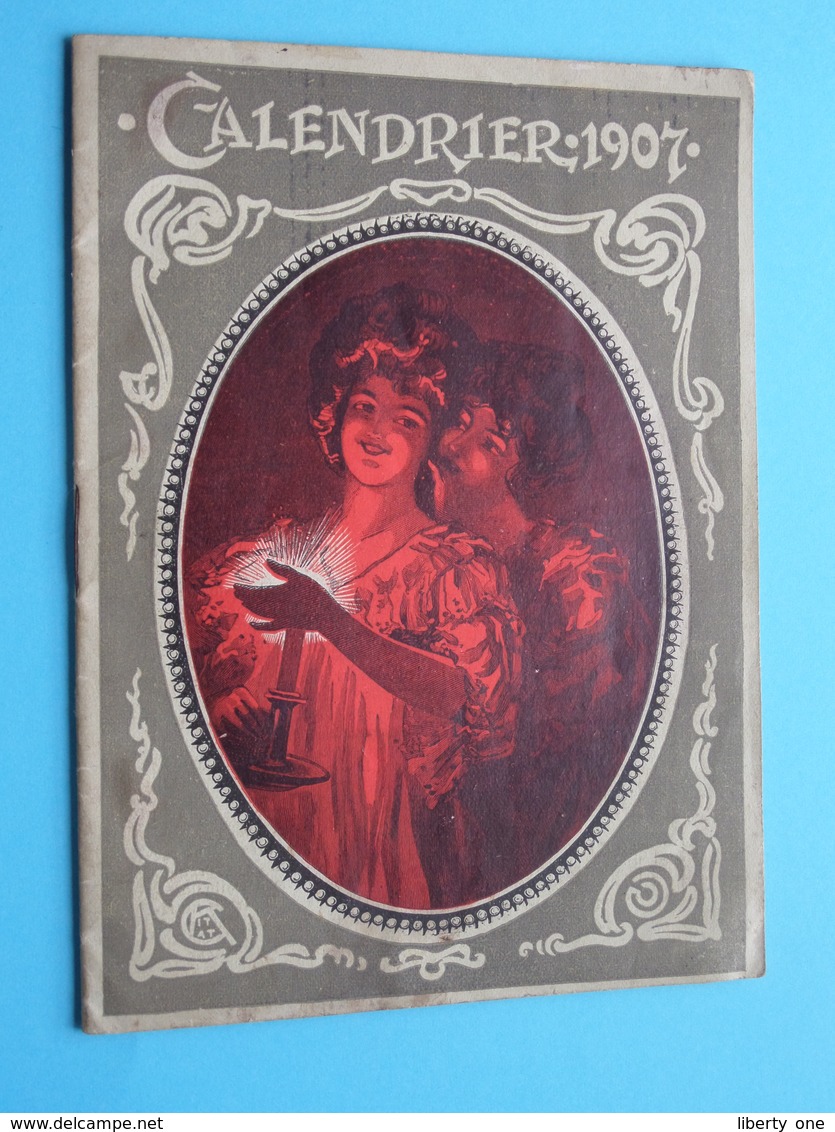CALENDRIER 1907 > Petites Causes, Grands Effets > PHARMA ( Imp. M. Weissenbruch > Zie Foto Voor Detail ) Compleet ! - Klein Formaat: 1901-20