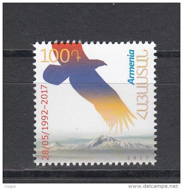 Armenia Armenien 2017 Mi.1014 25th Aniv Of First Postage Stamps - Armenia