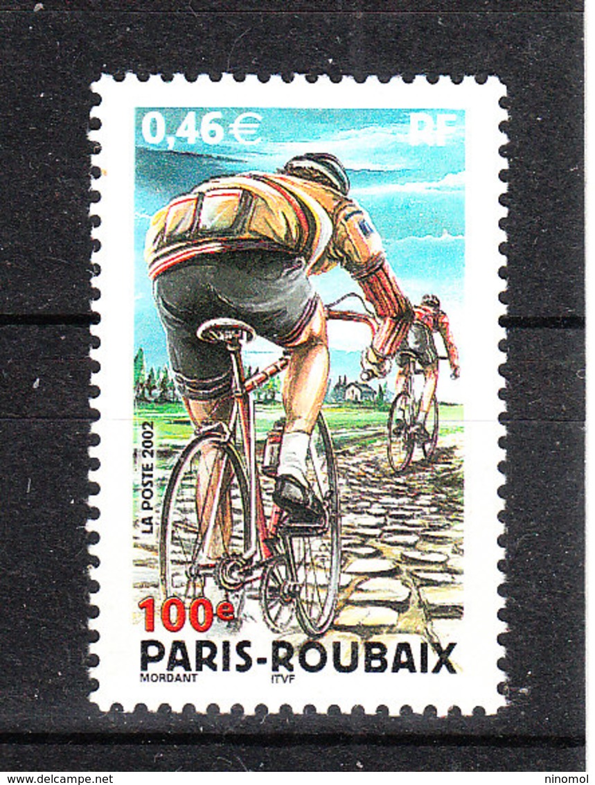 Francia - 2002. Ciclismo: Corsa Parigi - Roubaix. Cycling. MNH - Ciclismo