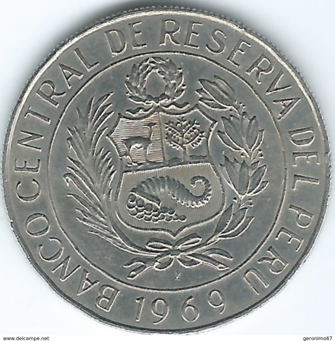 Peru - 5 Soles De Oro - 1969 - KM252 - Pérou