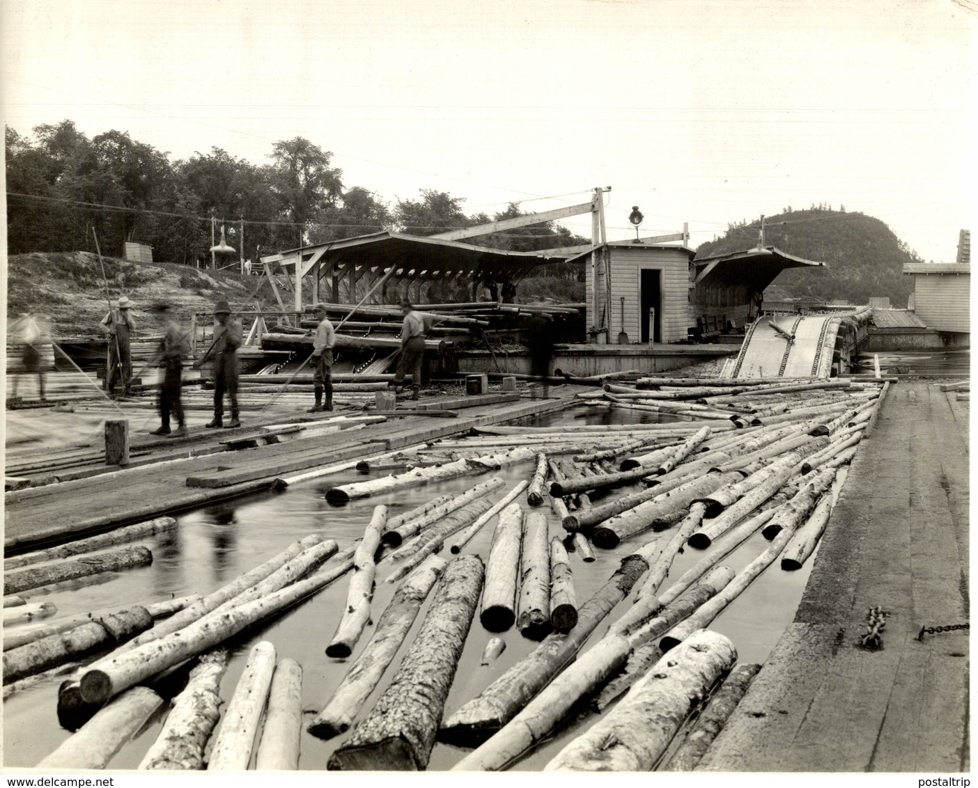 CANADIAN NACIONAL RAILWAY PHOTO Canada 23*19CM Fonds Victor FORBIN 1864-1947 - Profesiones