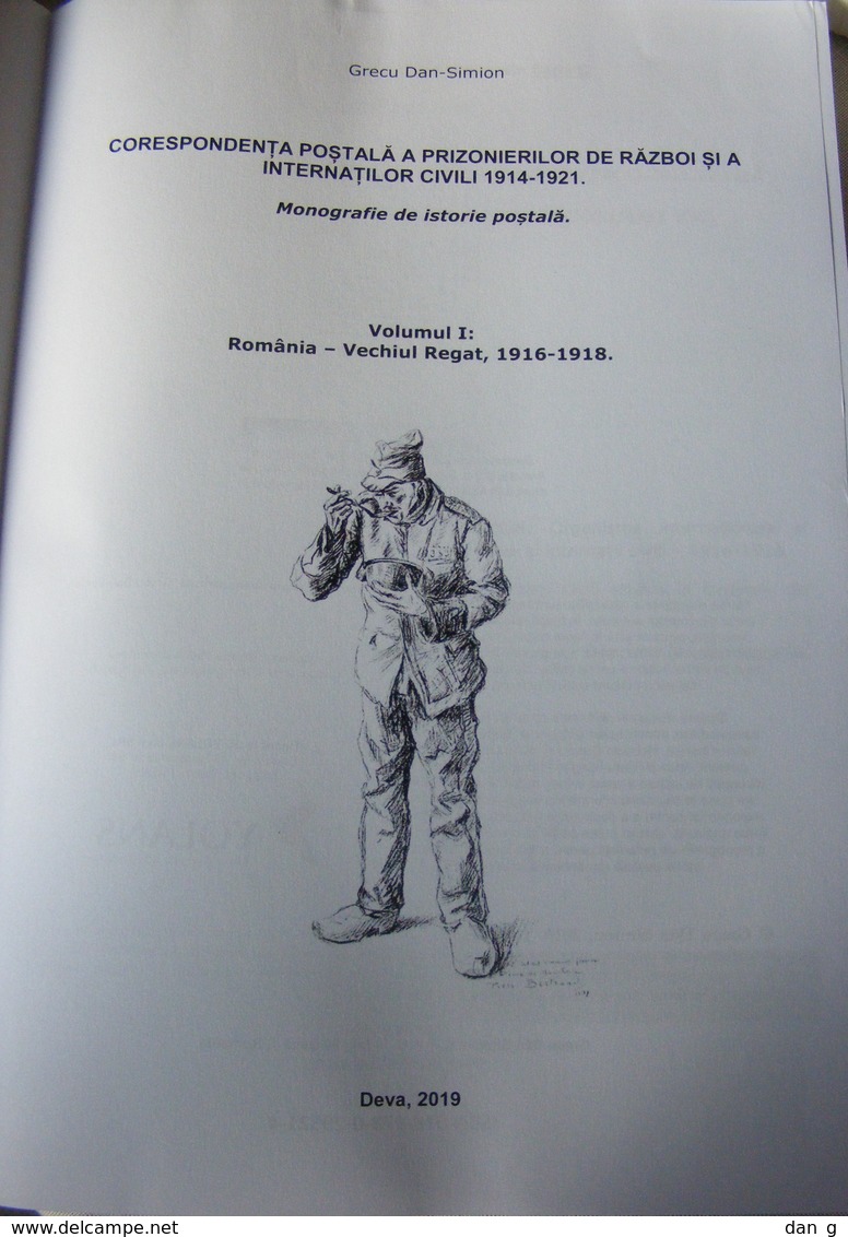 Romania WW1 POW Prisoners 458 P Monograph Austria Hungary Germany Bulgaria Turkey Colour 2019 - Altri & Non Classificati