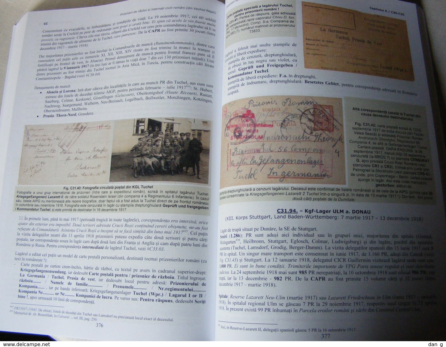 Romania WW1 POW Prisoners 458 p Monograph Austria Hungary Germany Bulgaria Turkey Colour 2019