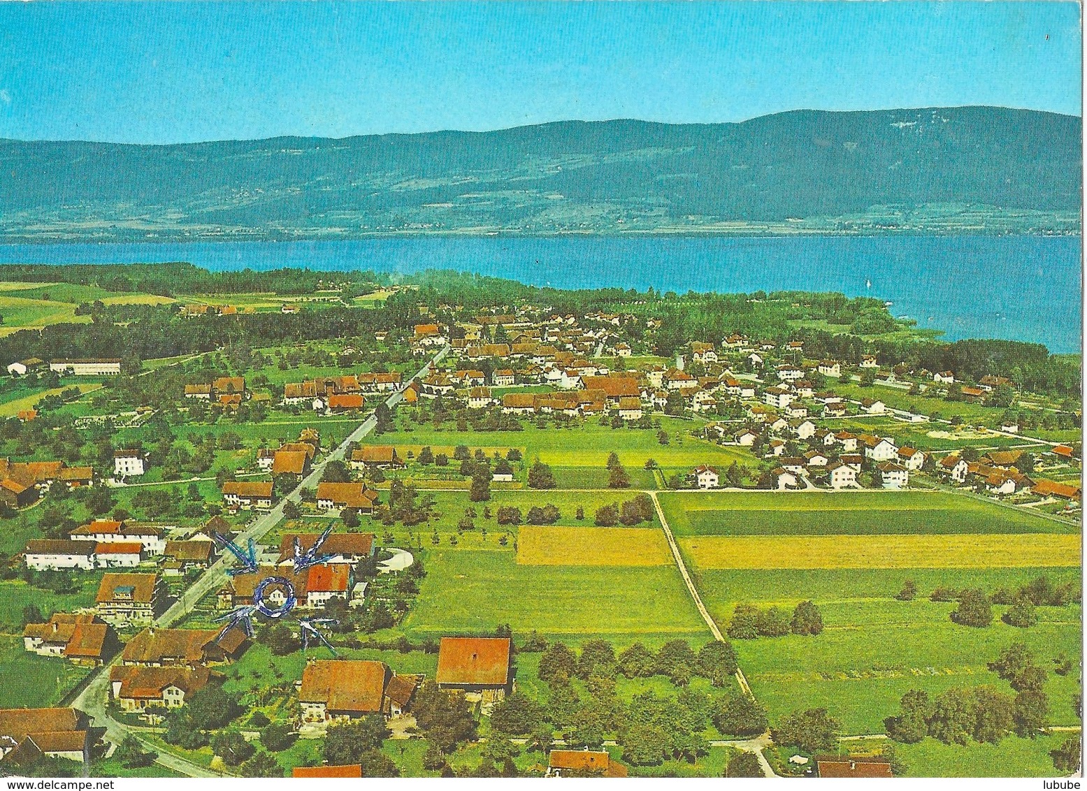 Yvonand - Vue Aérienne Vers Le Jura               Ca. 1970 - Yvonand