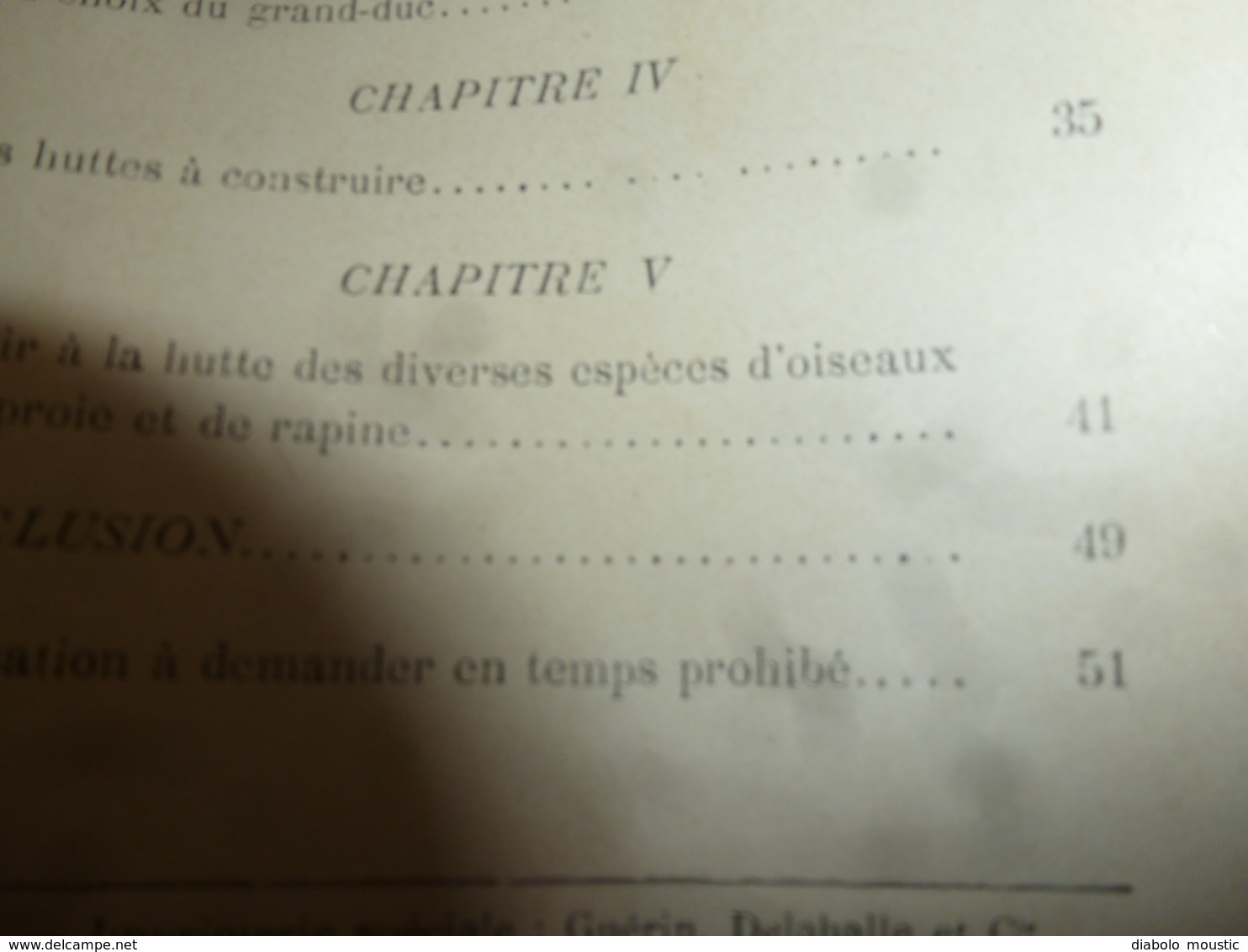 1905 La Chasse au GRAND-DUC ,par Emile Passerat - Destruction complète des Oiseaux de proie et de rapine,etc