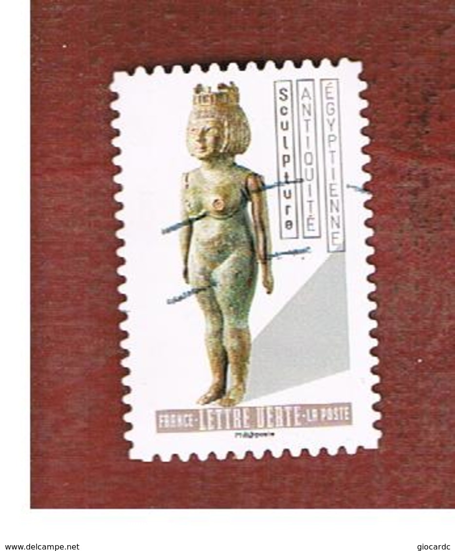 FRANCIA (FRANCE) -  2019 FEMALE NUDE IN SCUPTURE: ANCIENT EGYPTIAN  - USED - Usati