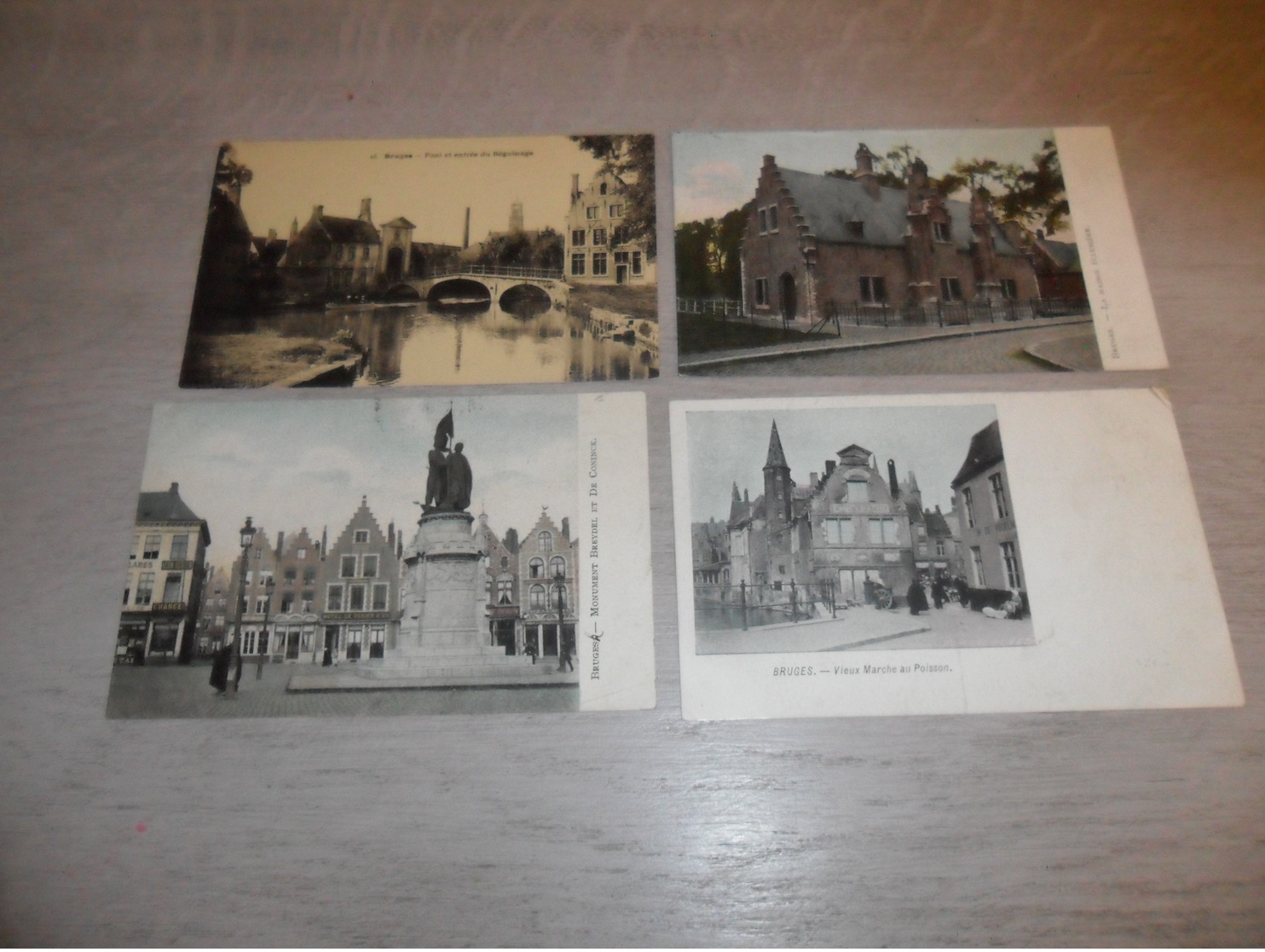 Beau lot de 60 cartes postales de Belgique  Bruges      Mooi lot van 60 postkaarten van België  Brugge - 60 scans