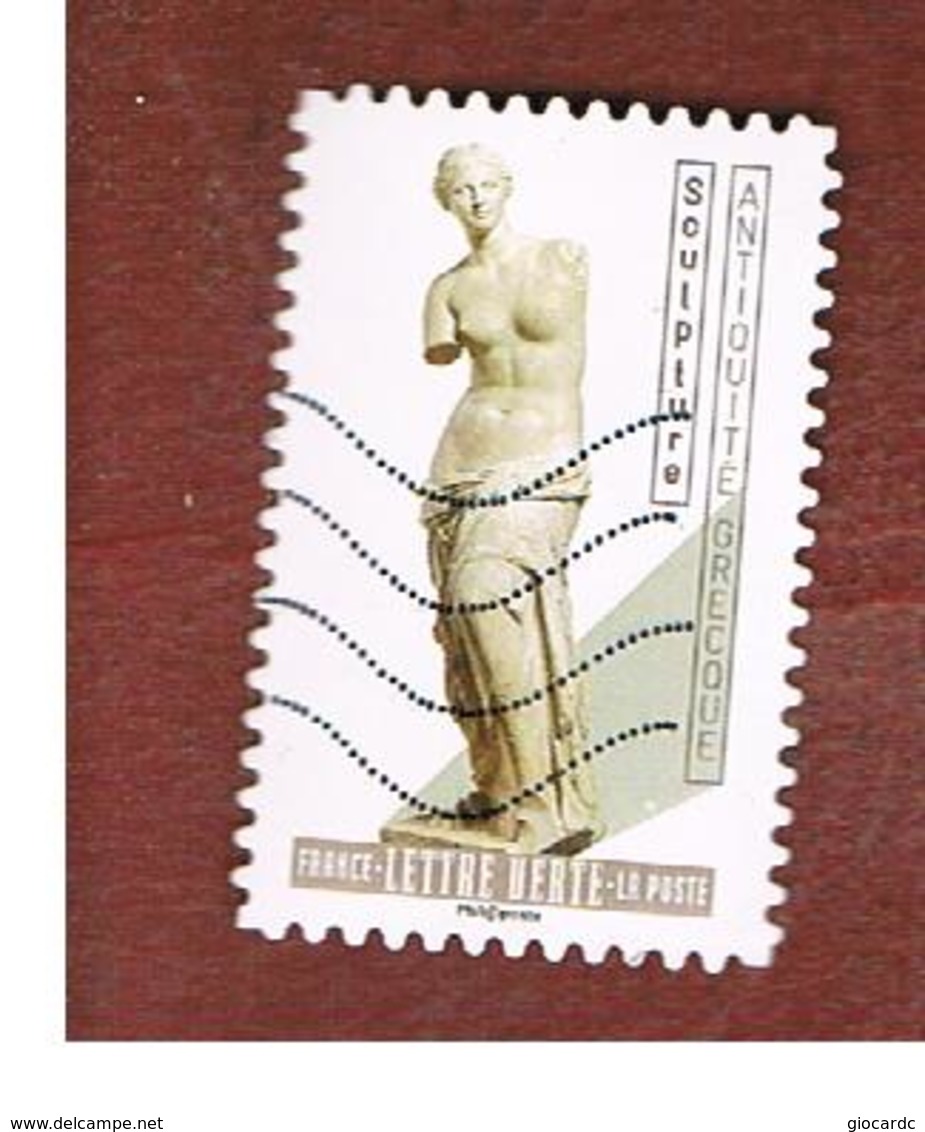 FRANCIA (FRANCE) -  2019 FEMALE NUDE IN SCUPTURE: VENUS DE MILO  - USED - Usati