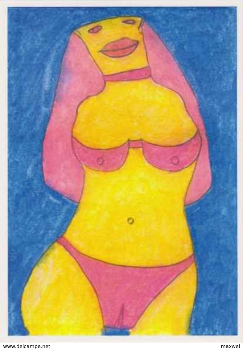 Cpm 1741/376 ERGON - Femme Au Bikini Rose - Maillot De Bain - Illustrateurs - Illustrateur - Ergon