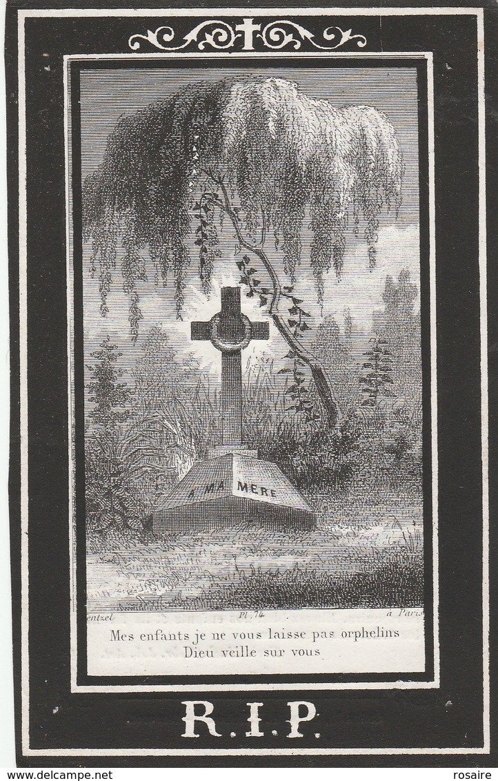 Jean Baptiste De Bruyne-ostende 1828-1870 - Images Religieuses