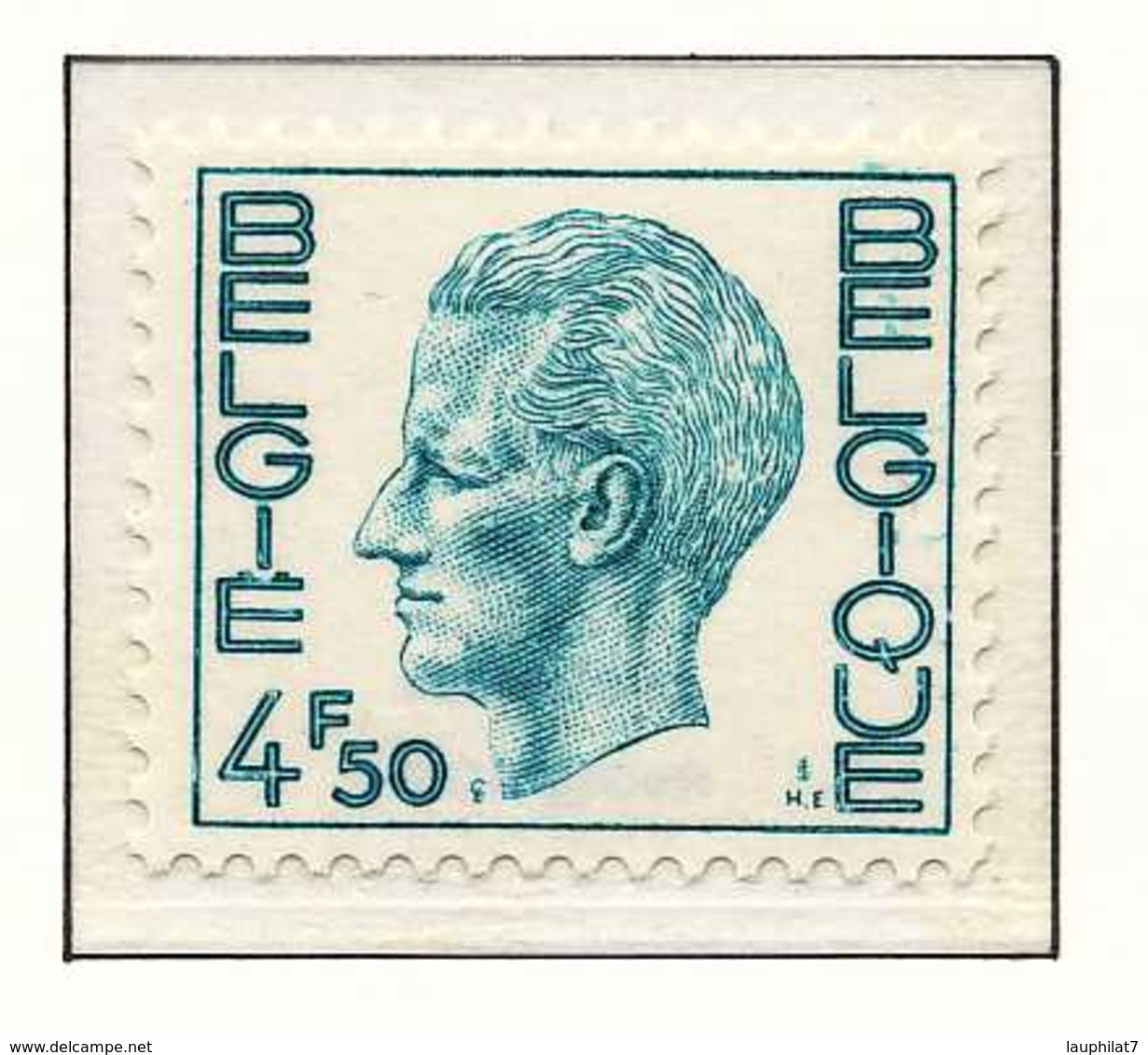 [151310]SUP//**/Mnh-N° 1743, 4,50F Turquoise, Type Elstrom, SNC - 1970-1980 Elström