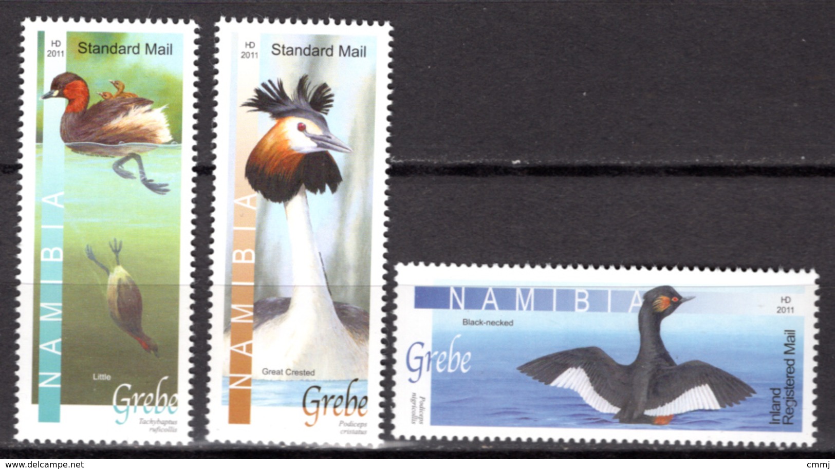 BIRDS - 2011 - NAMIBIA -  Yv. Nr.  1243/1245 - NH - (CW4755.32) - Namibia (1990- ...)