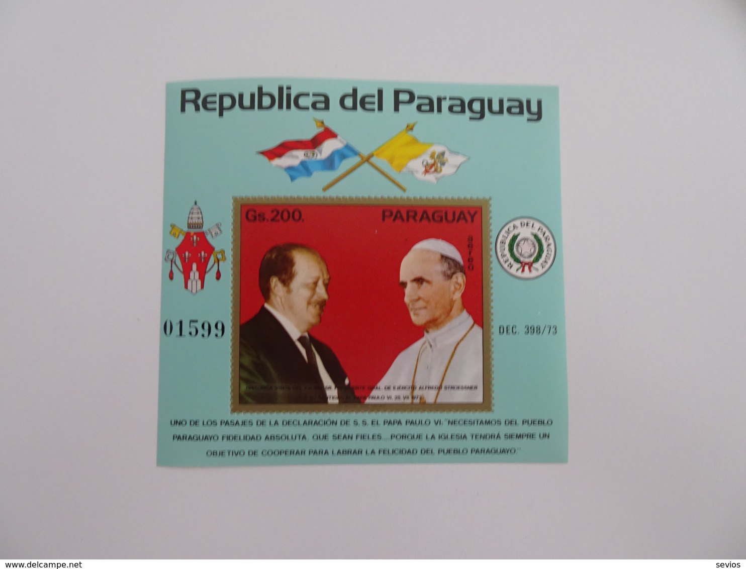 Sevios / Paraguay / **, *, (*) Or Used - Paraguay