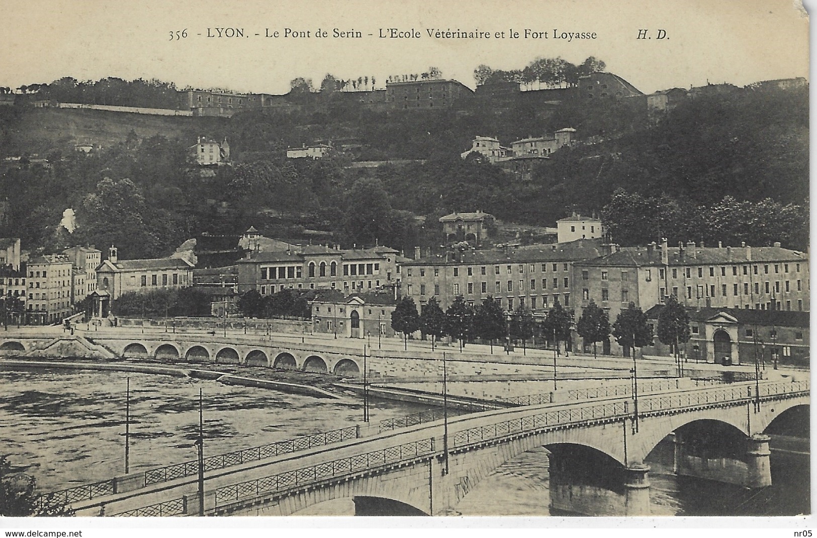 69 ( Rhone ) - LYON - Le Pont De Serin - L ' Ecole Veterinaire Et Le Fort Loyasse - Other & Unclassified