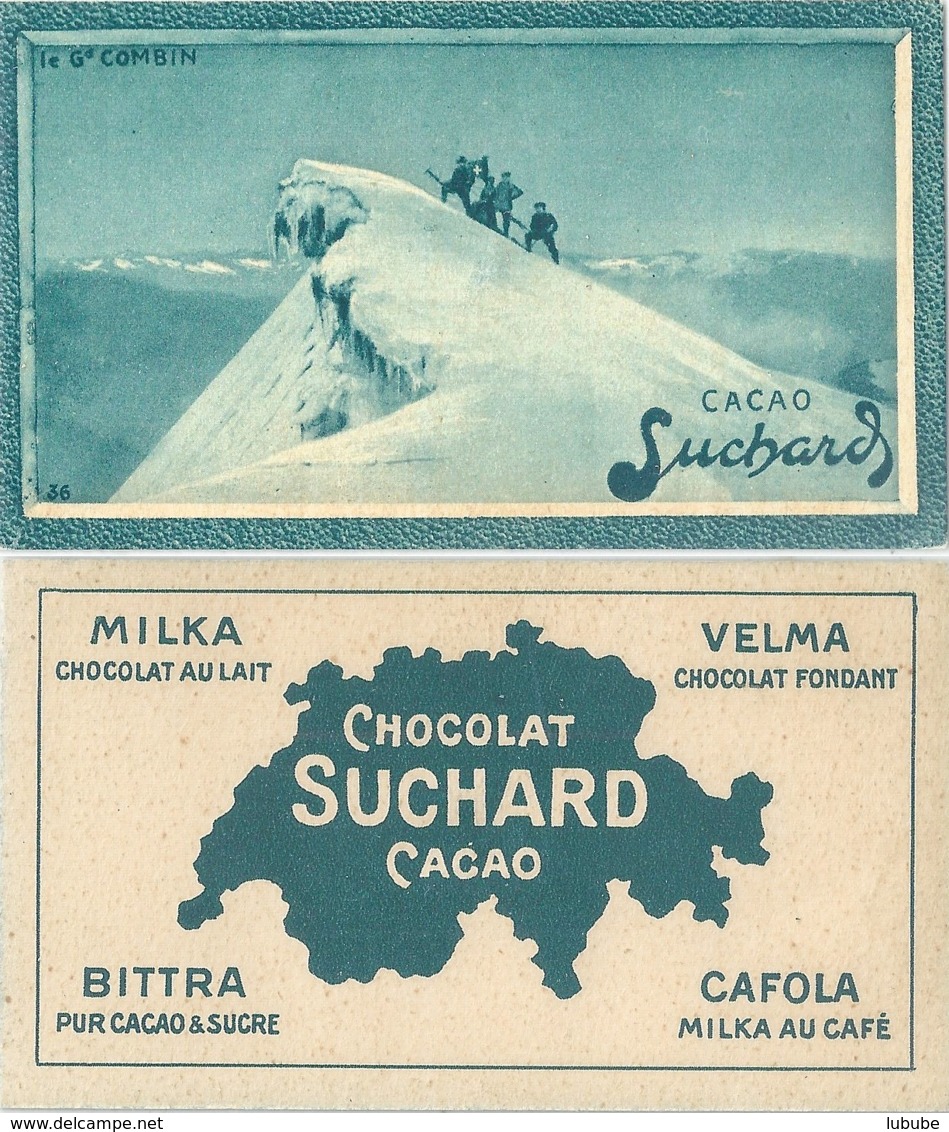 Le Grand Combin - Gipfel  (Sammelbild  Cacao Suchard)          Ca. 1920 - Sonstige & Ohne Zuordnung