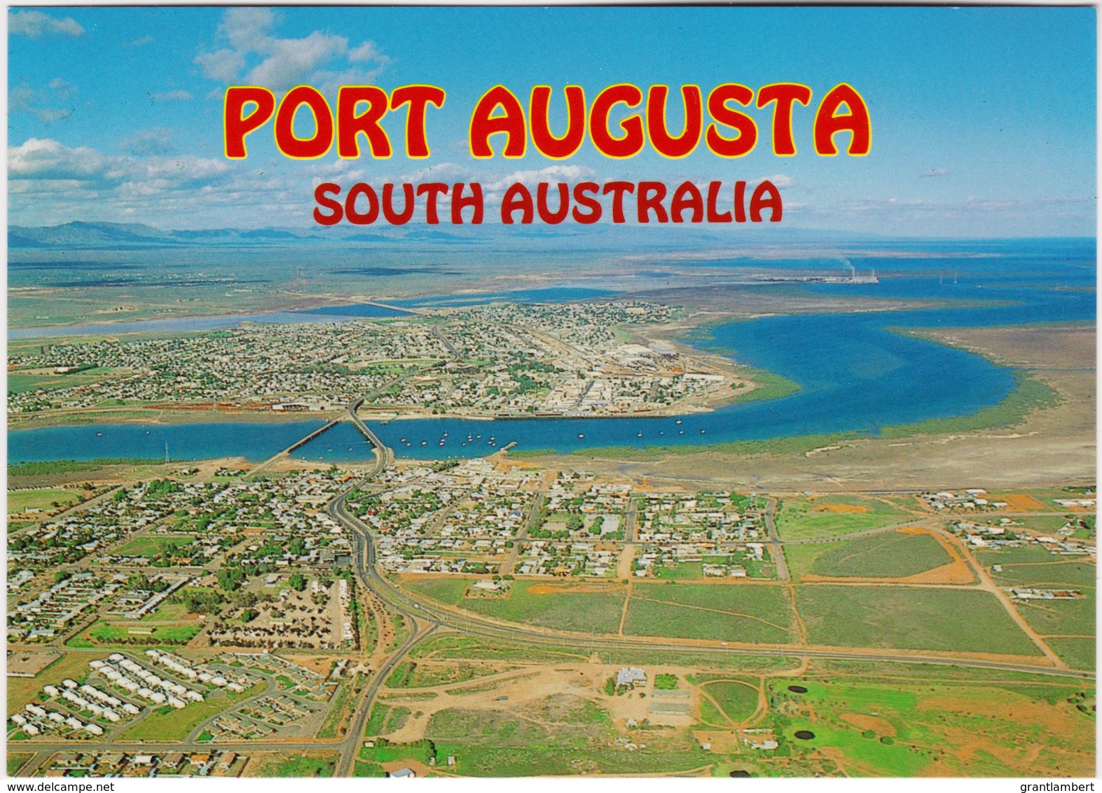 Aerial View Of Port Augusta, South Australia - Unused - Other & Unclassified