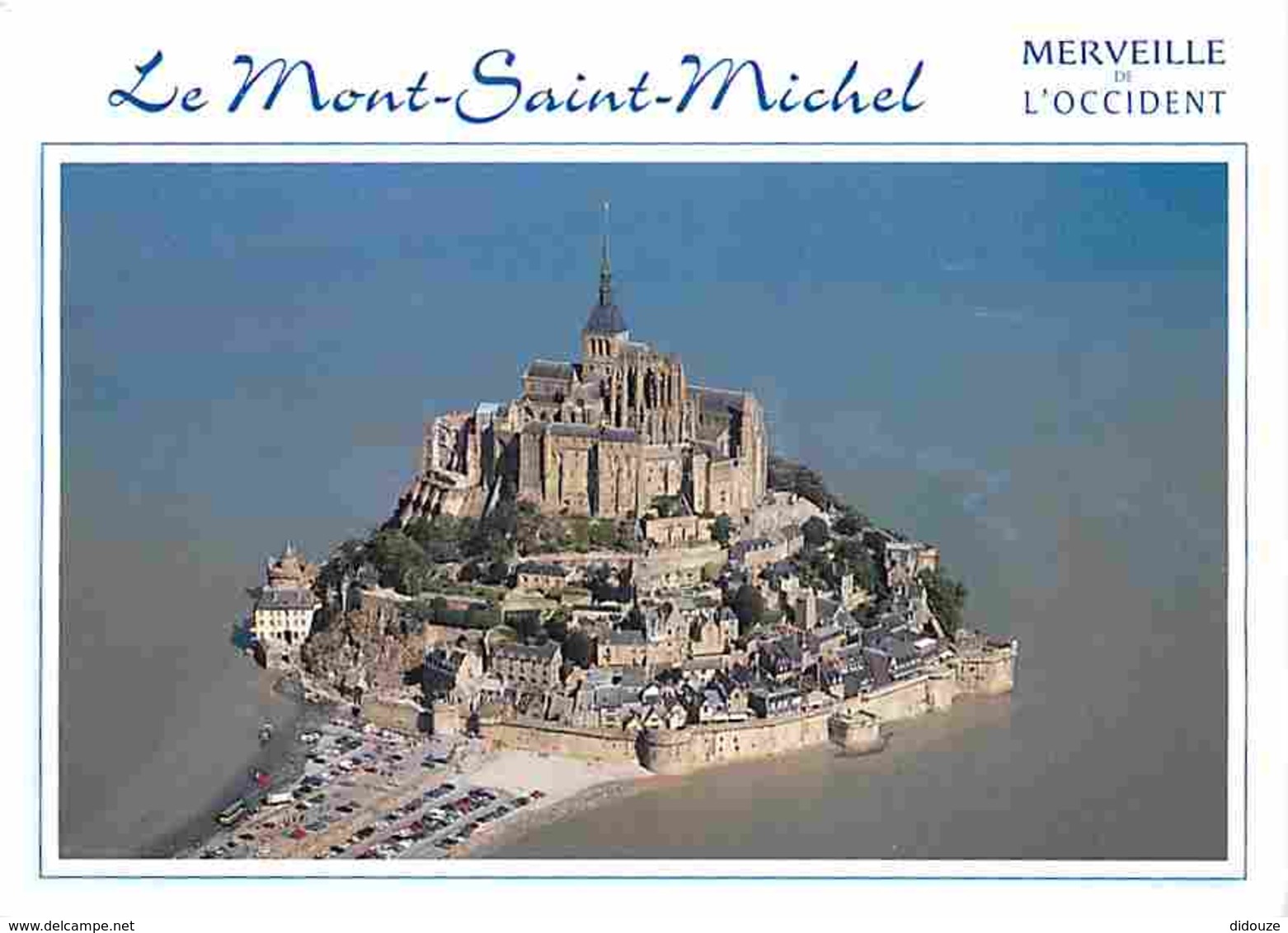 50 - Le Mont Saint Michel - Vue Générale Aérienne - Voir Scans Recto-Verso - Le Mont Saint Michel