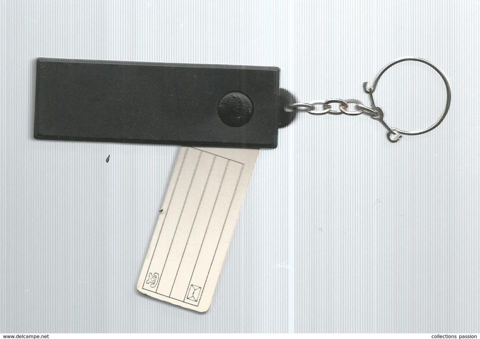 Porte Clefs, Clé, Automobile , Garage  De La Gare,  78 ,  Sartrouville , J.P Bonnefoy , 2 Scans , Frais Fr 1.95 E - Porte-clefs