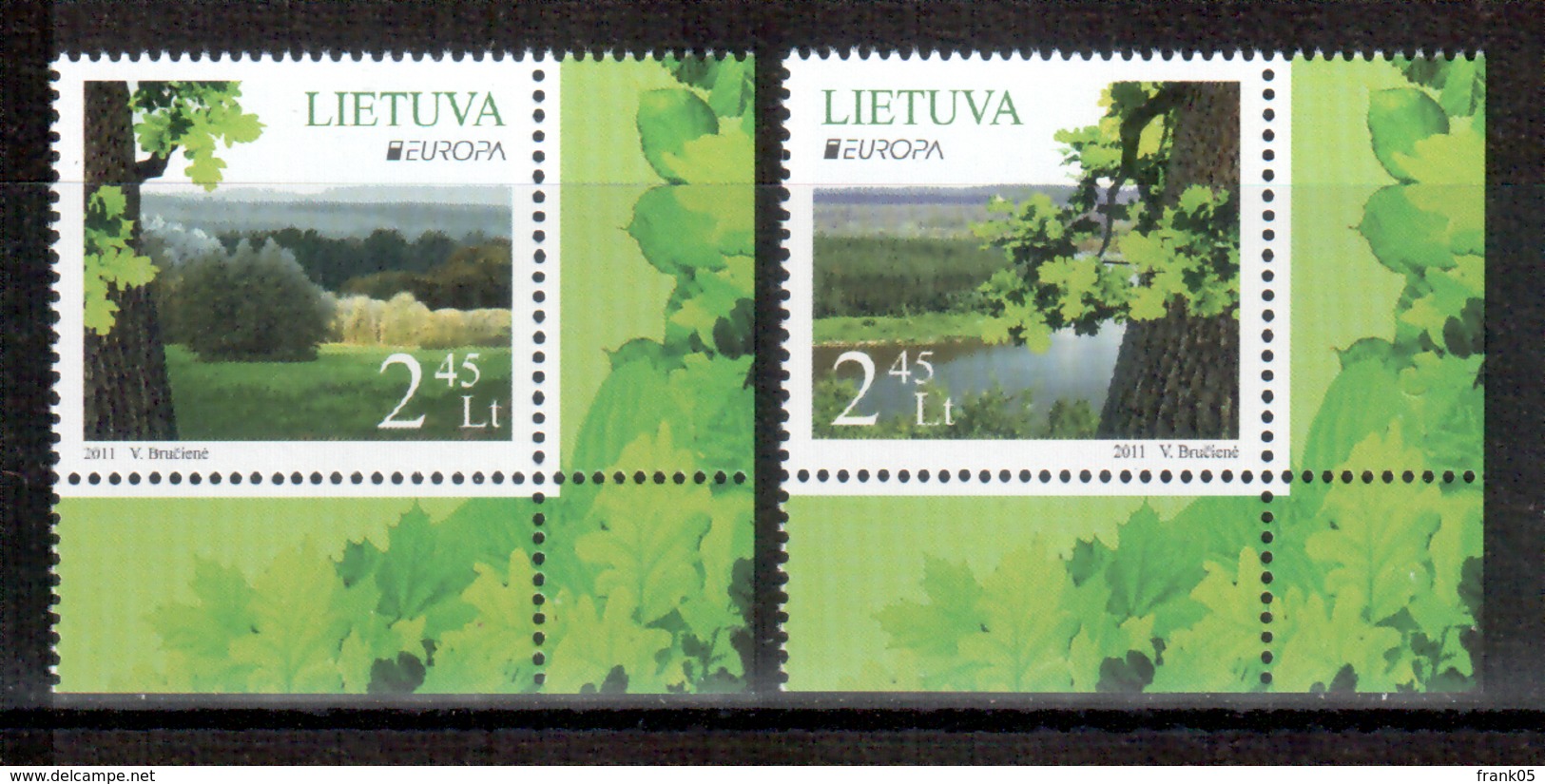 Litauen / Lithuania / Lituanie 2011 Satz/set EUROPA ** - 2011