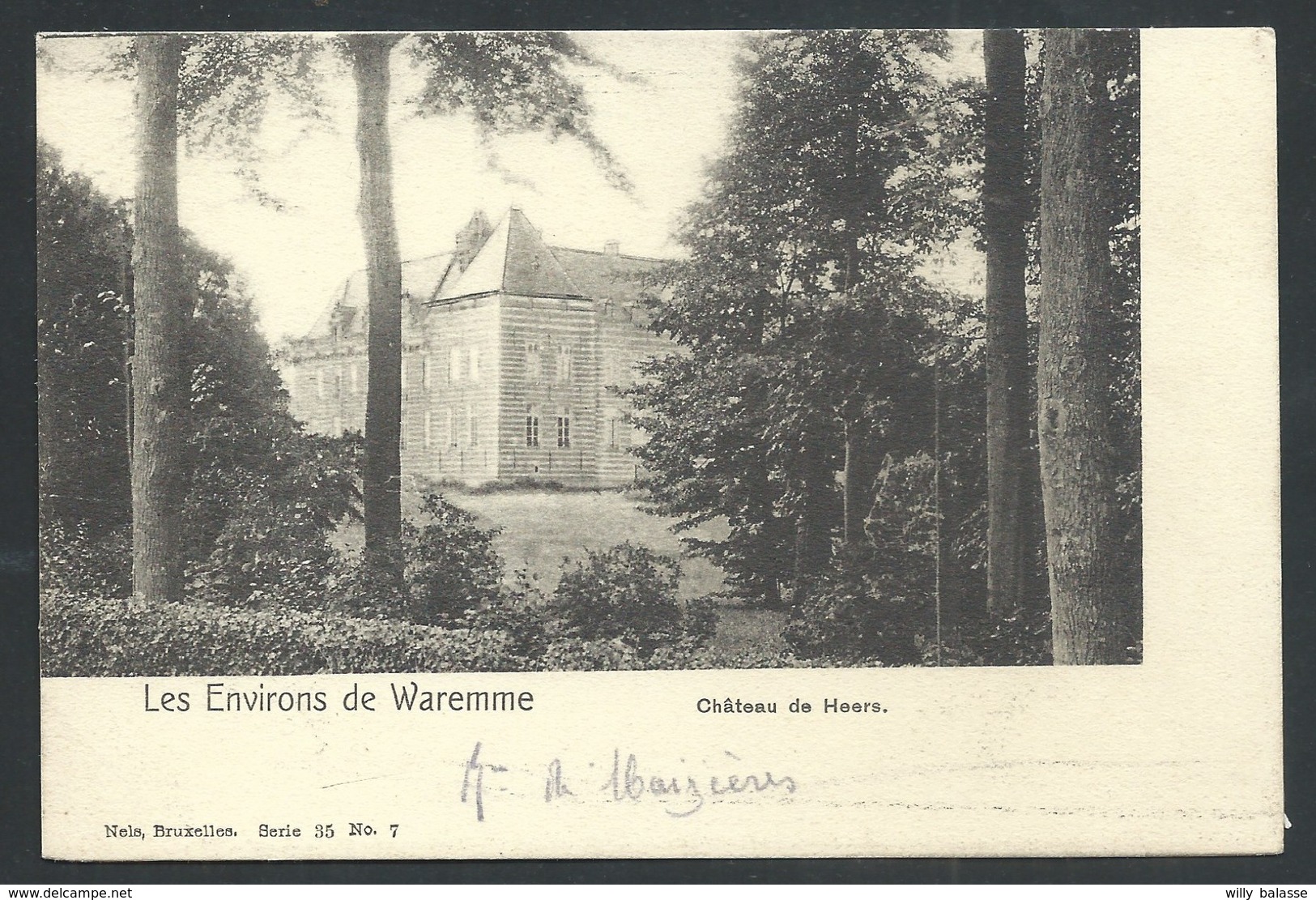 +++ CPA - Environs De Waremme - Château De HEERS - Nels Série 35 N° 7  // - Heers