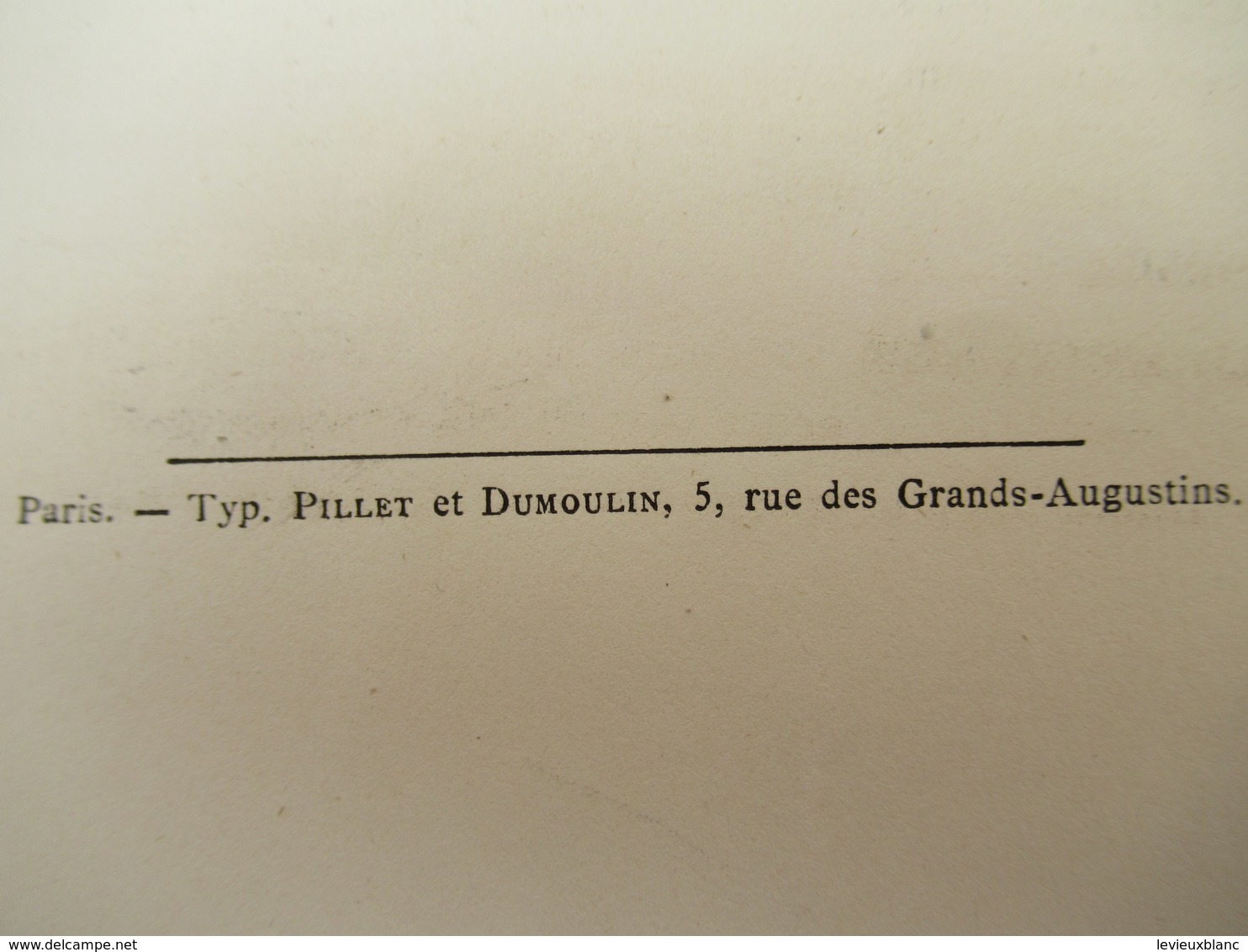 Grde plaquette/Catalogue de Plantes Rares/ Palais de San Donato/ITALIE/Vente aux enchères/Florence/LUBBERS/1879   MDP100