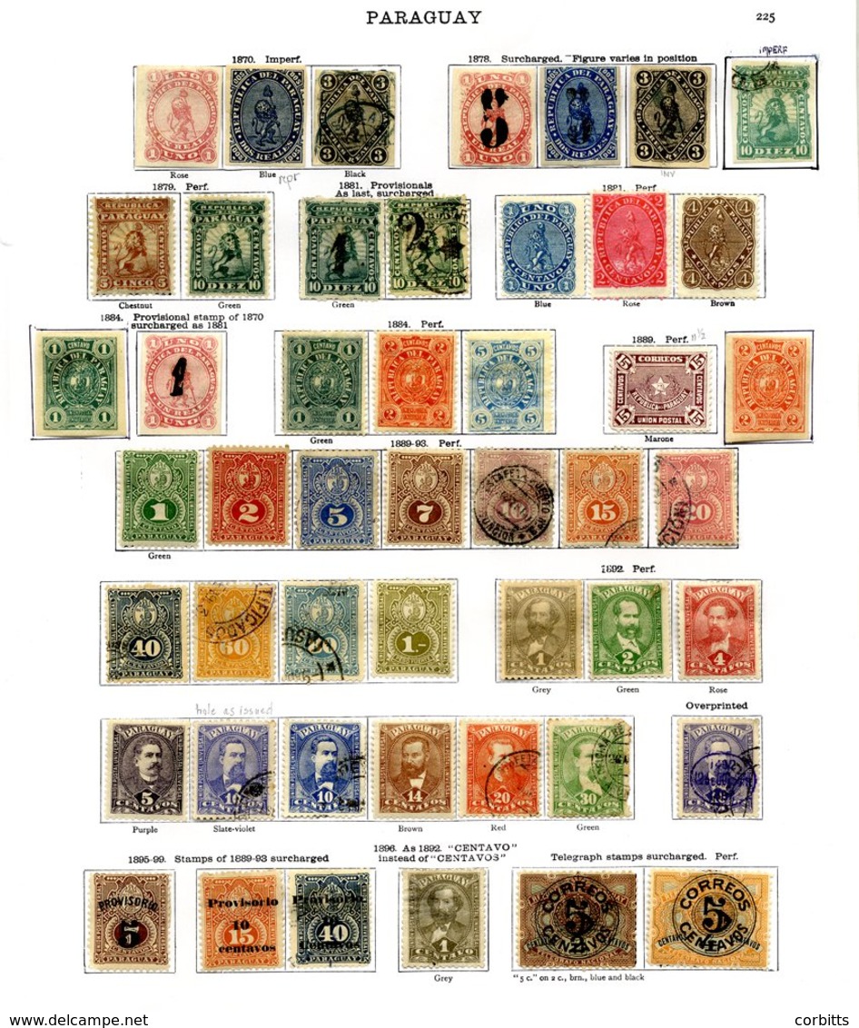 PARAGUAY 1870-1935 Fairly Complete Mainly M Collection, Noted The 1931 Zeppelin Surcharge Set M, 1932 Zeppelin Air Set M - Other & Unclassified