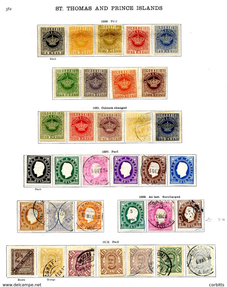 PORTUGAL (ST THOMAS & PRINCE) 1869-1931 M & U Collection With A Good Range Of All Issues. (256) - Sonstige & Ohne Zuordnung