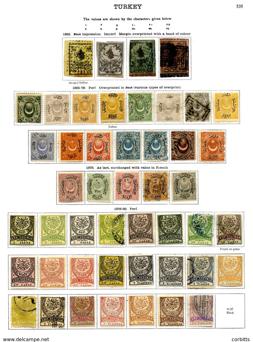 TURKEY 1863-1935 Fairly Complete Mixed M Or U Collection. Viewing Required. (493) - Otros & Sin Clasificación