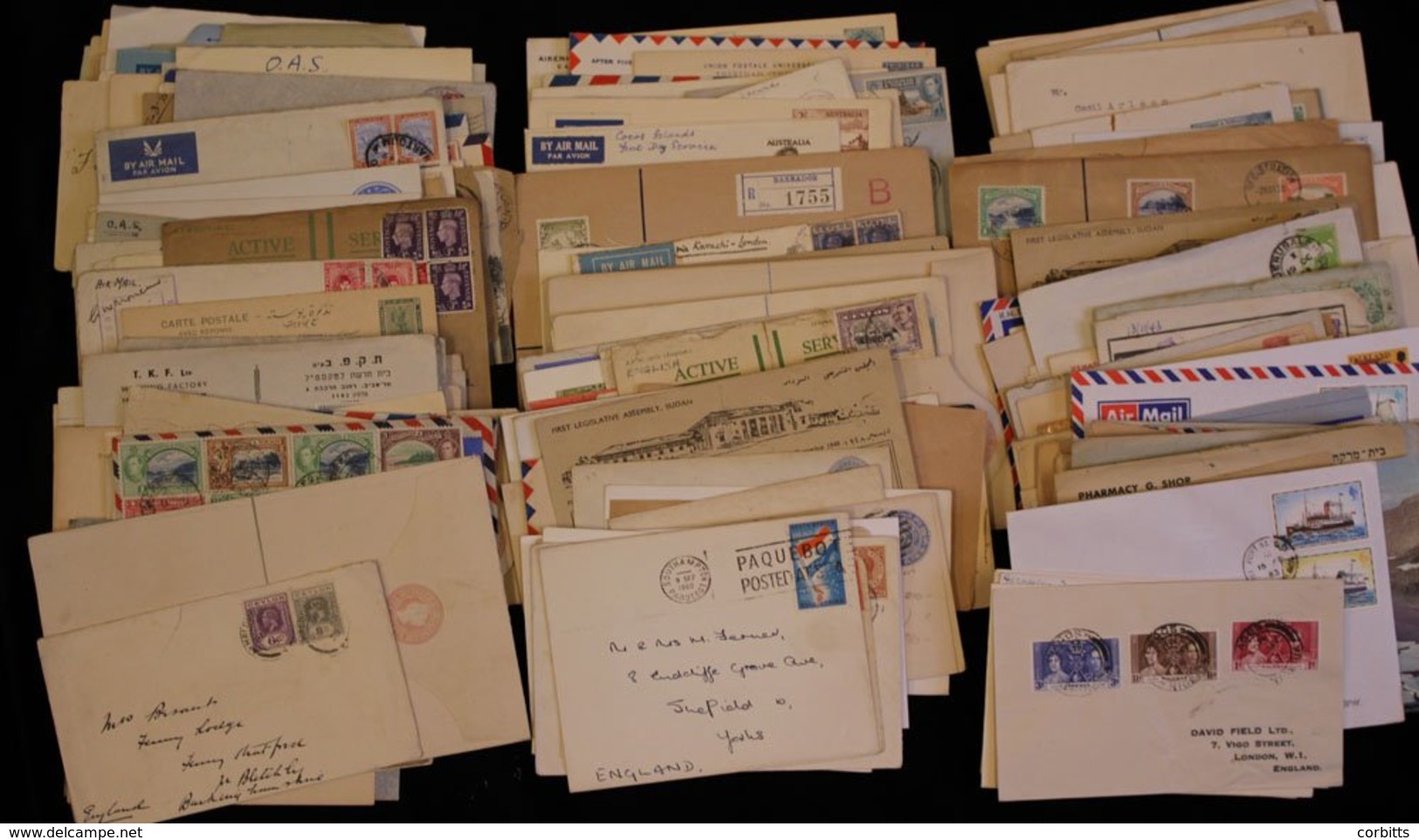 BRITISH COMMONWEALTH Cover Assortment, Approx. 325 Within A Box File. - Sonstige & Ohne Zuordnung