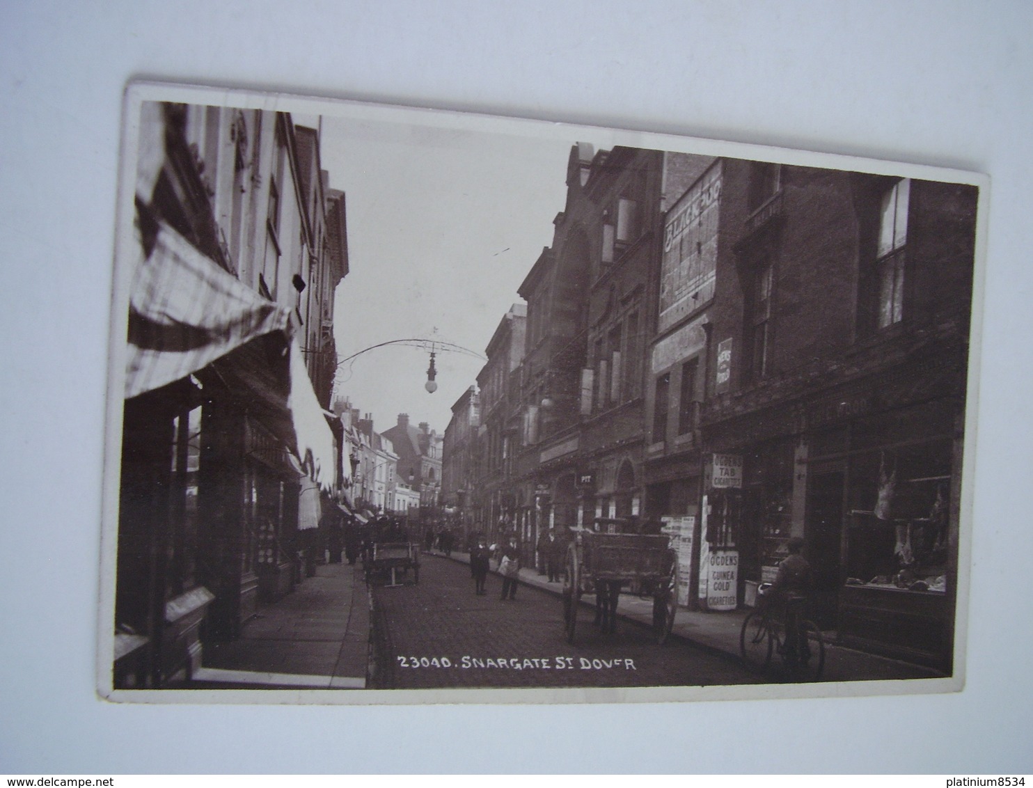 CARTE POSTALE PHOTOGRAPHIQUE"SNARGATE ST DOVER" Début 1900 - Dover