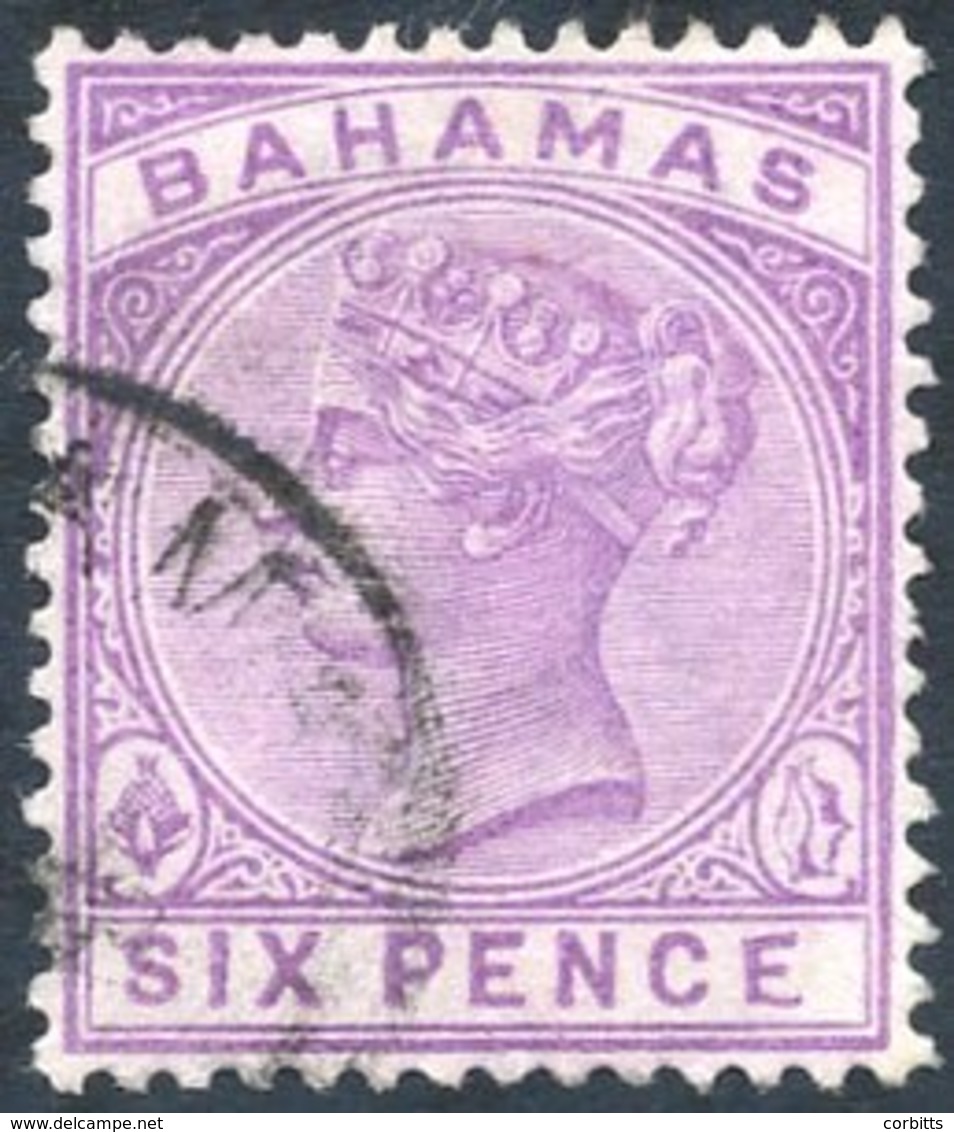 1884-90 CCA 6d Mauve With Malformed 'E' Variety VFU, SG.54a. Cat. £400 - Sonstige & Ohne Zuordnung