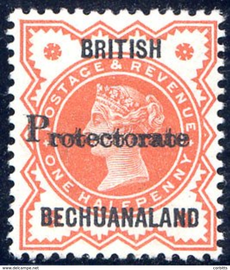 1888 ½d Vermillion From The 1st Setting, Variety Overprint Double, Fine M. SG.40a, BPA Cert (2006). Cat. £350 - Other & Unclassified