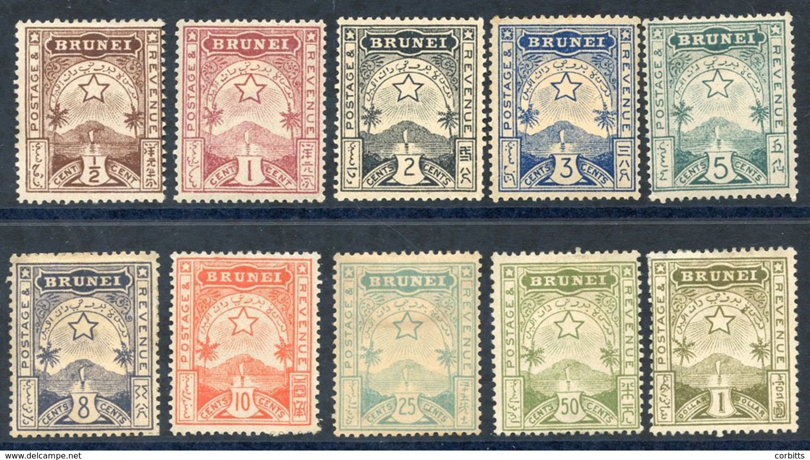 1895 Set Complete To $1 Unused, Some M/o.g. In Fair To Good Condition For These, SG. 1/10. Cat. £170 - Sonstige & Ohne Zuordnung