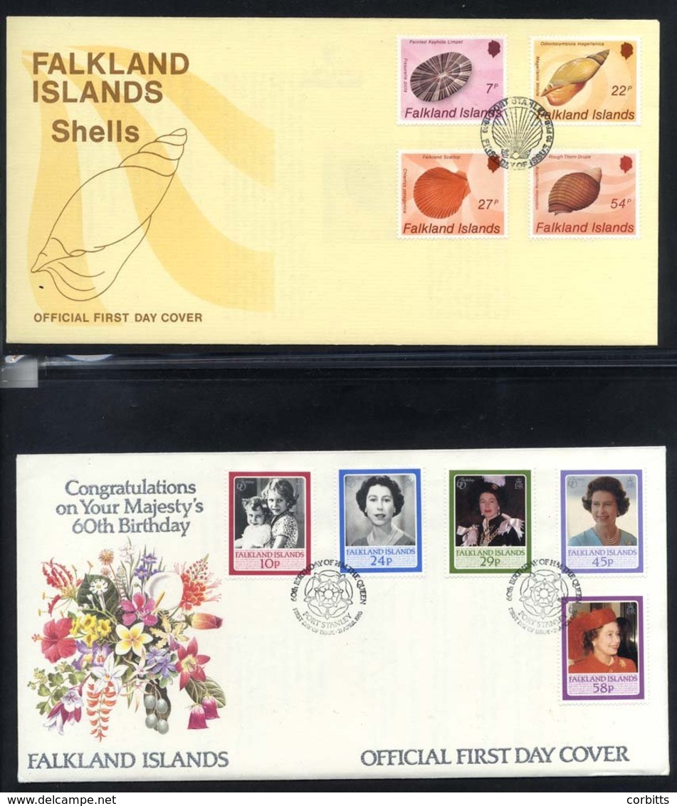 1979-92 First Day Cover Collection Of 65 Items Housed In A Lindner Album, Attractive Commem Sets With Good Thematics, De - Other & Unclassified