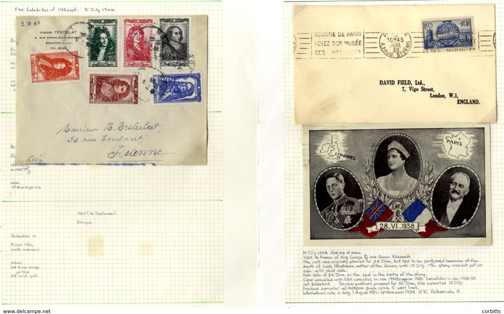 1947-73 Collection Of FDC's With One Or Two Earlier Non FDC Items. Most On Illustrated Envelopes, Includes Red Cross, Pl - Sonstige & Ohne Zuordnung