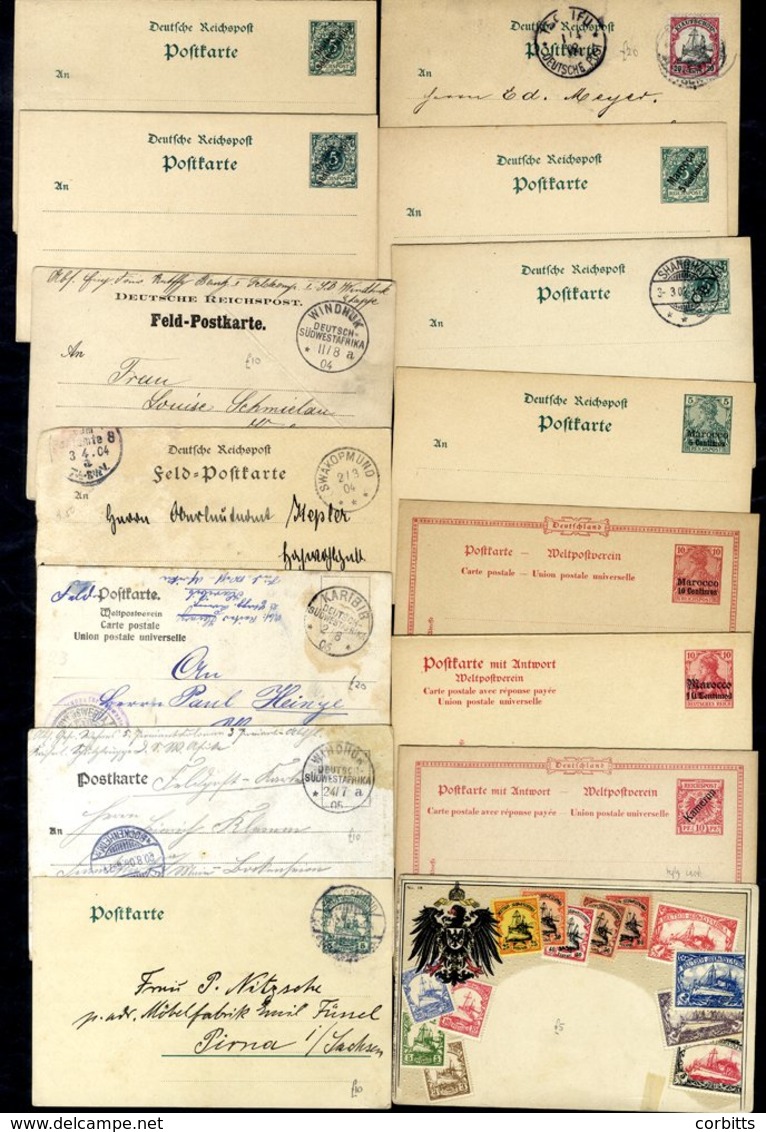 COLONIES Range Of M & U Postal Stationery & Covers Incl. China, Carolinas & Africa With Morocco, Togo, Cameroon, East Af - Autres & Non Classés