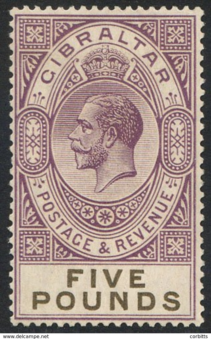 1925-32 £5 Violet & Black, A Fine M Example. SG.108. Cat. £1600 - Otros & Sin Clasificación